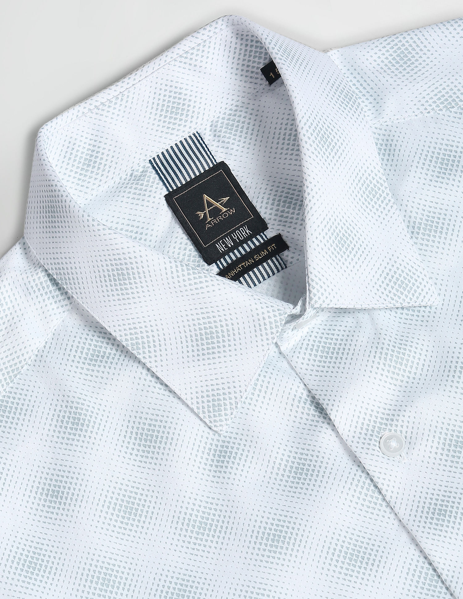 Arrow Newyork Graphic Print Cotton Formal Shirt