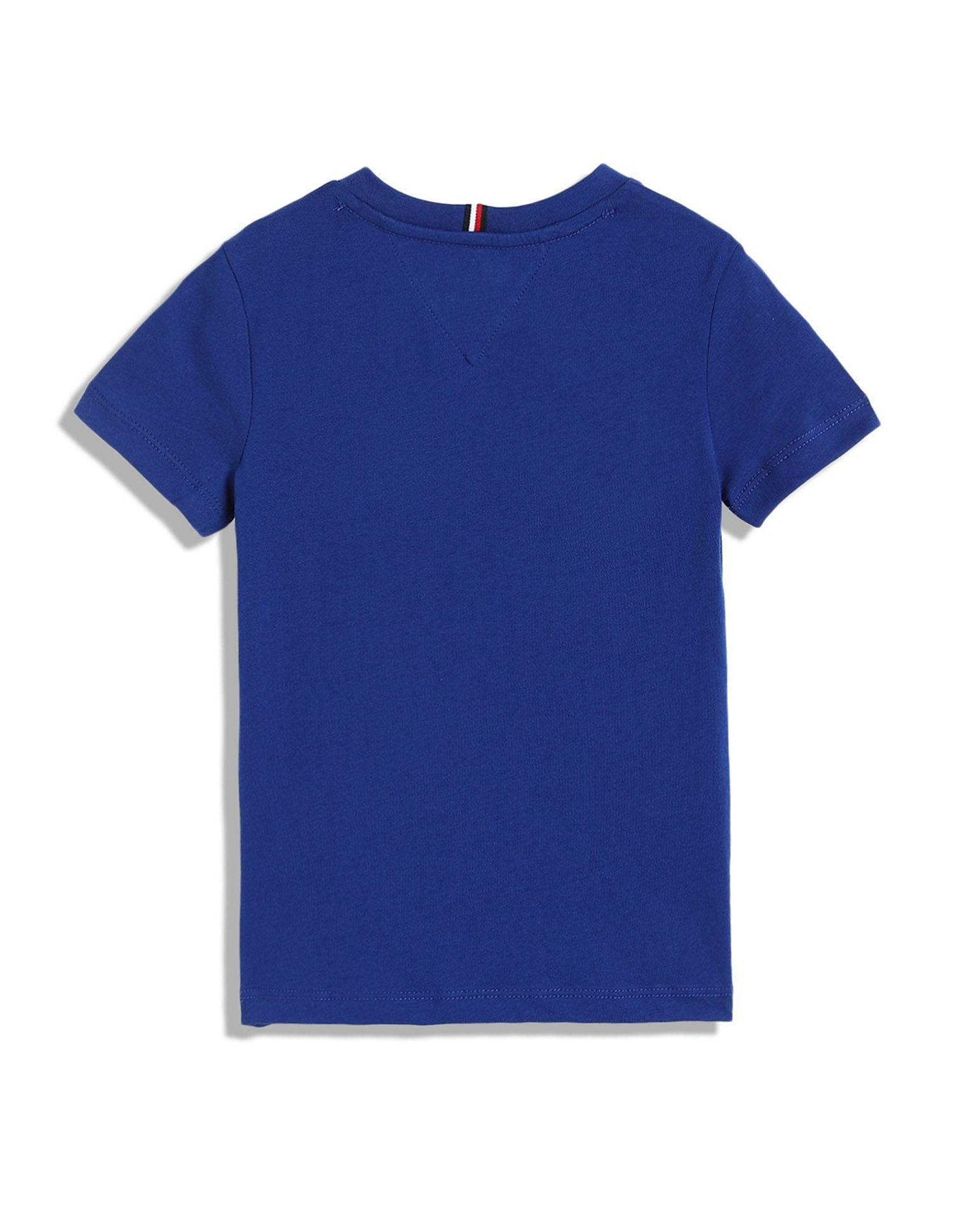 Tommy Hilfiger Kids Boys Solid Regular-Fit Cotton T-Shirt