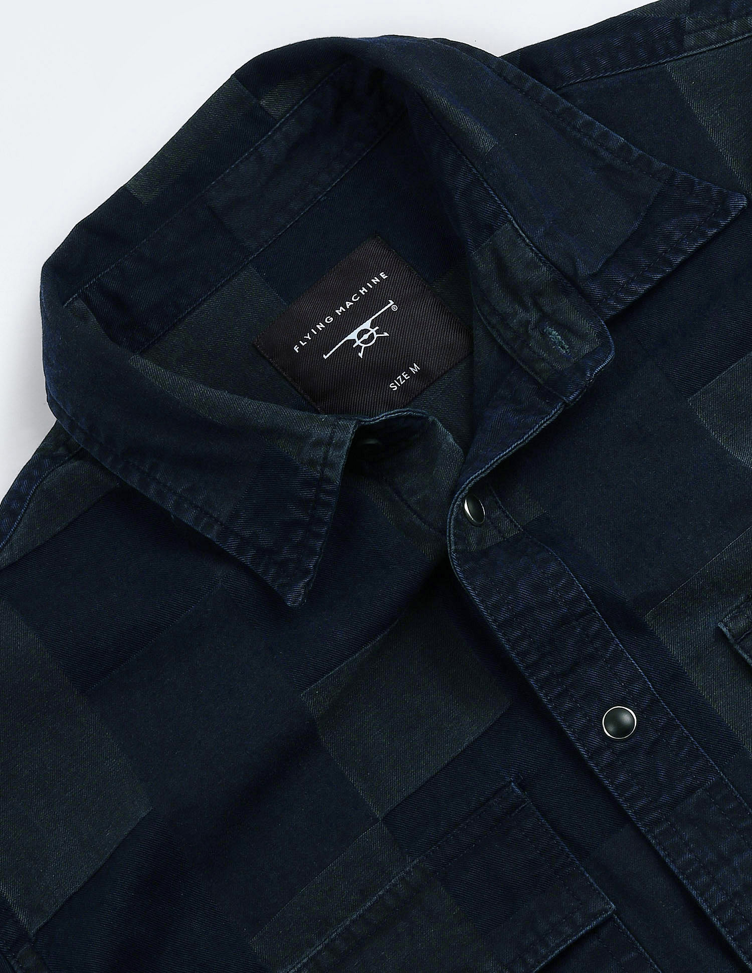 Flying Machine Pure Cotton Washed Shirt