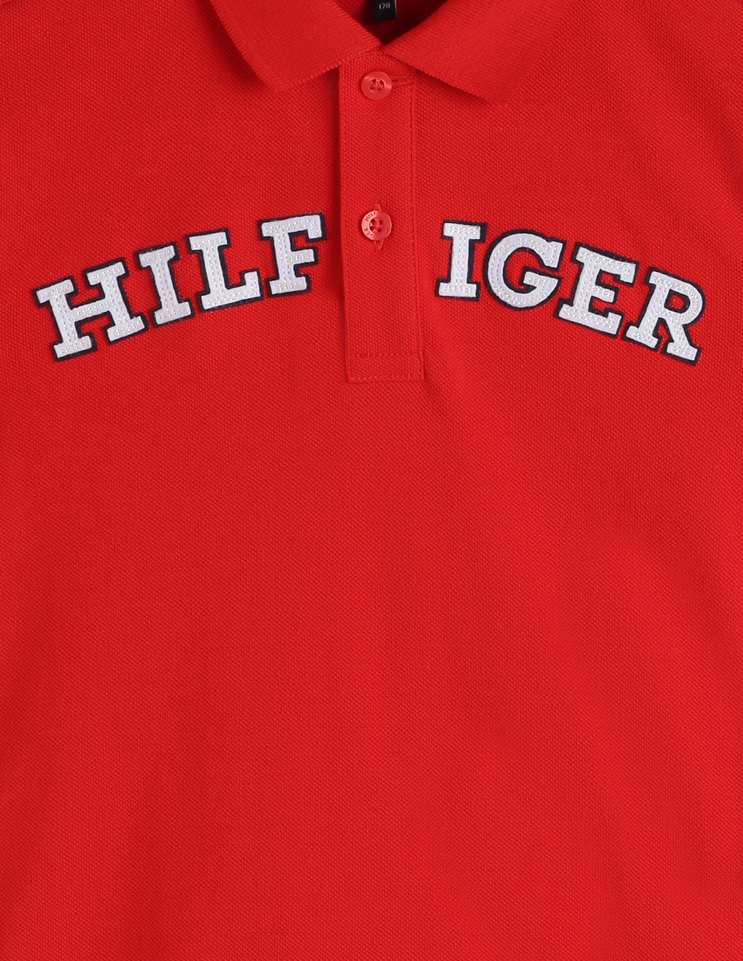 Tommy Hilfiger Kids Boys Appliqued Logo Polo Shirt