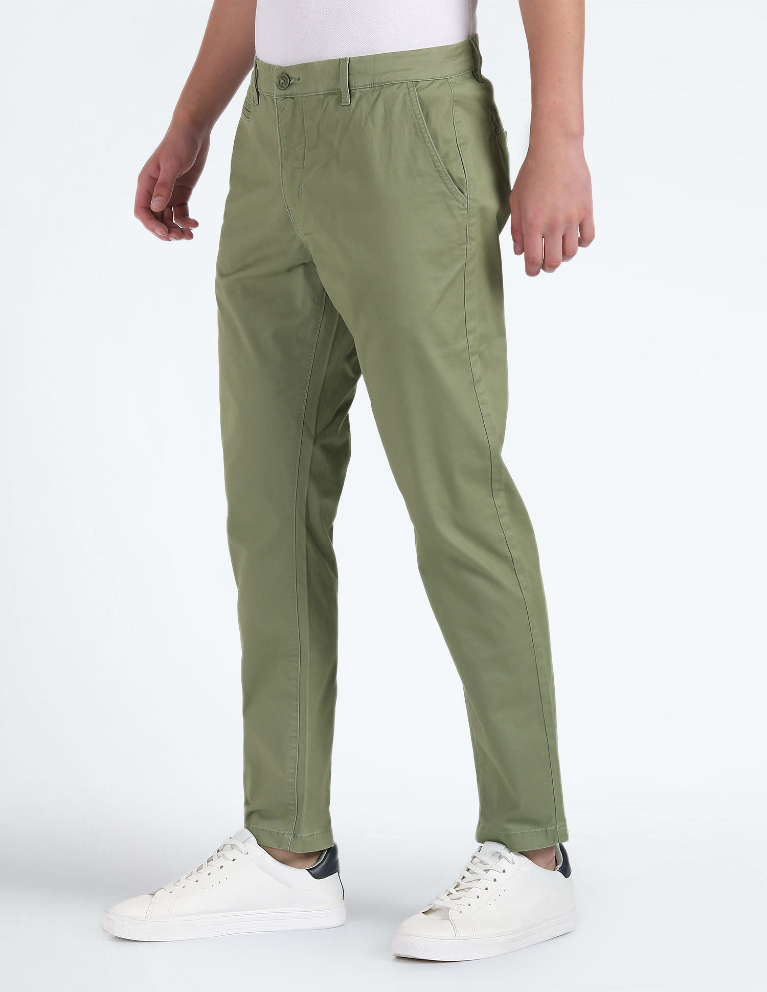 Flying Machine Slash Slim Tapered Fit Trousers