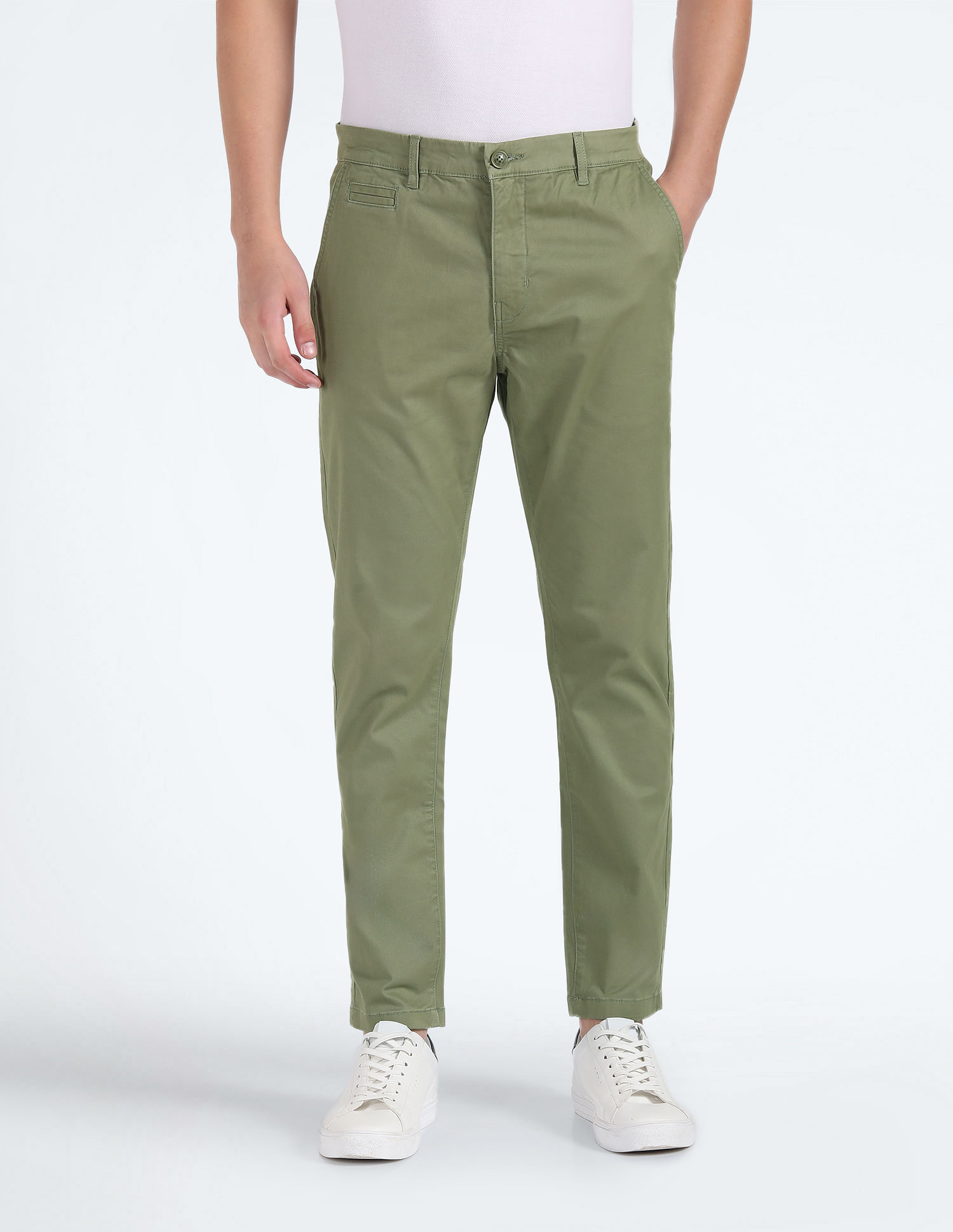 Flying Machine Slash Slim Tapered Fit Trousers