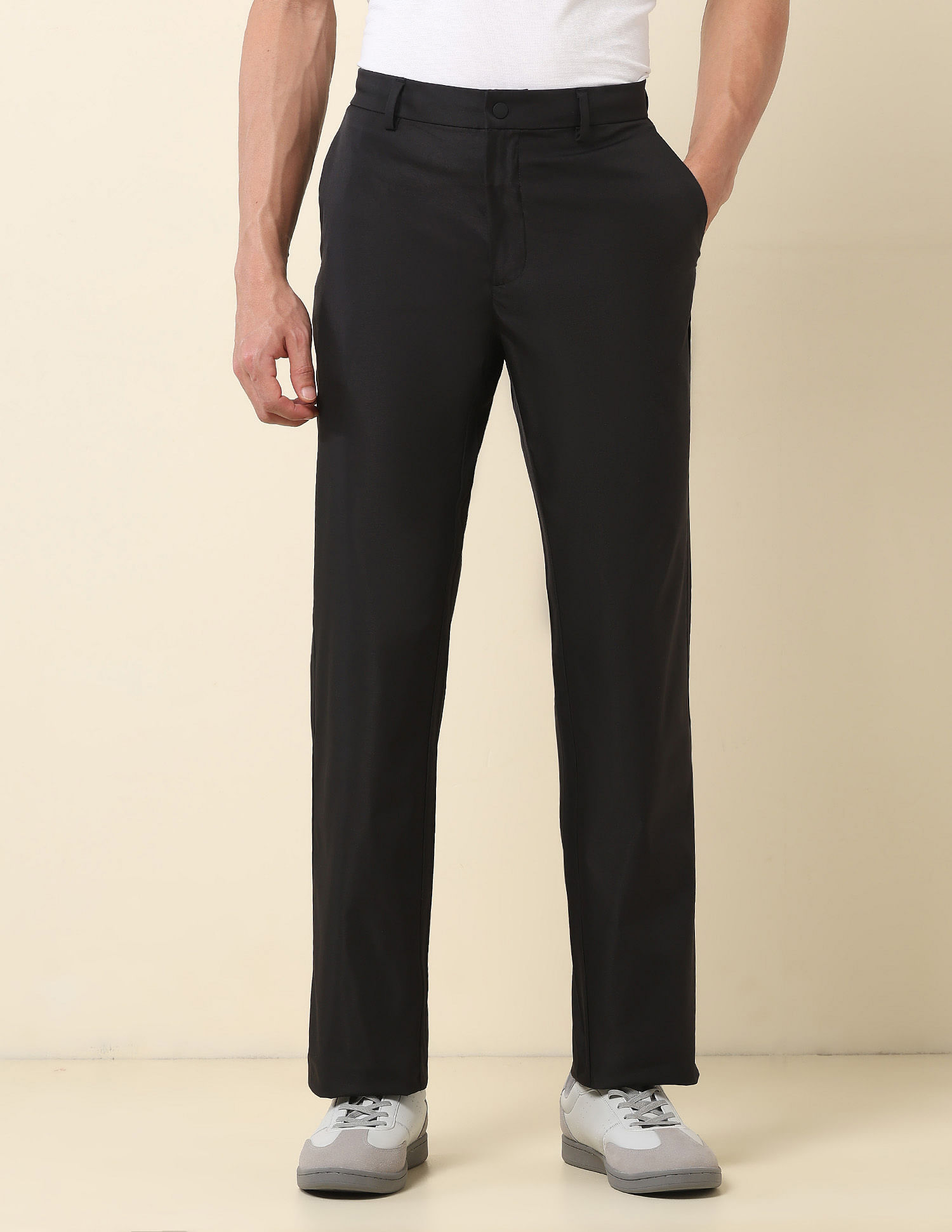 U.S. Polo Assn. Riley Straight Fit Twill Trousers