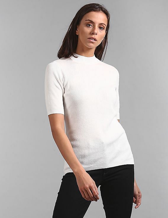 gap mock neck sweater