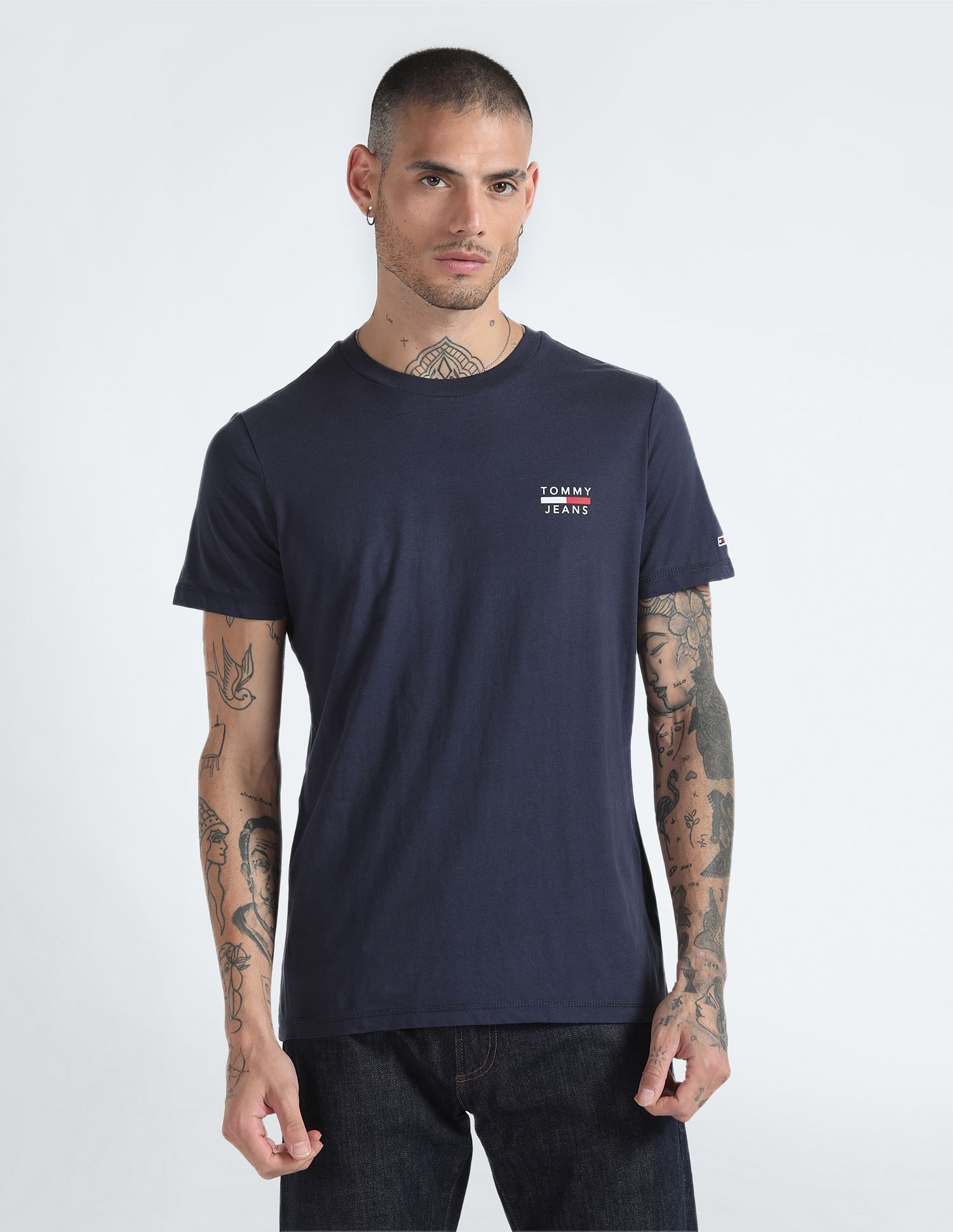 Tommy Hilfiger Chest Logo Slim Fit T-Shirt