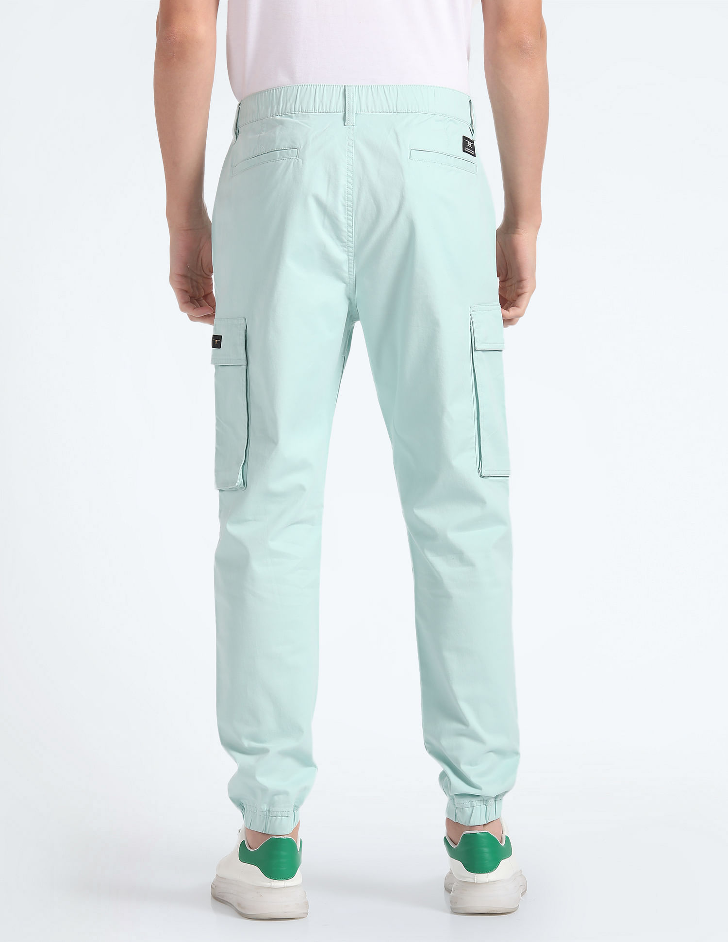 Flying Machine Slim Jogger Fit Cargo Trousers