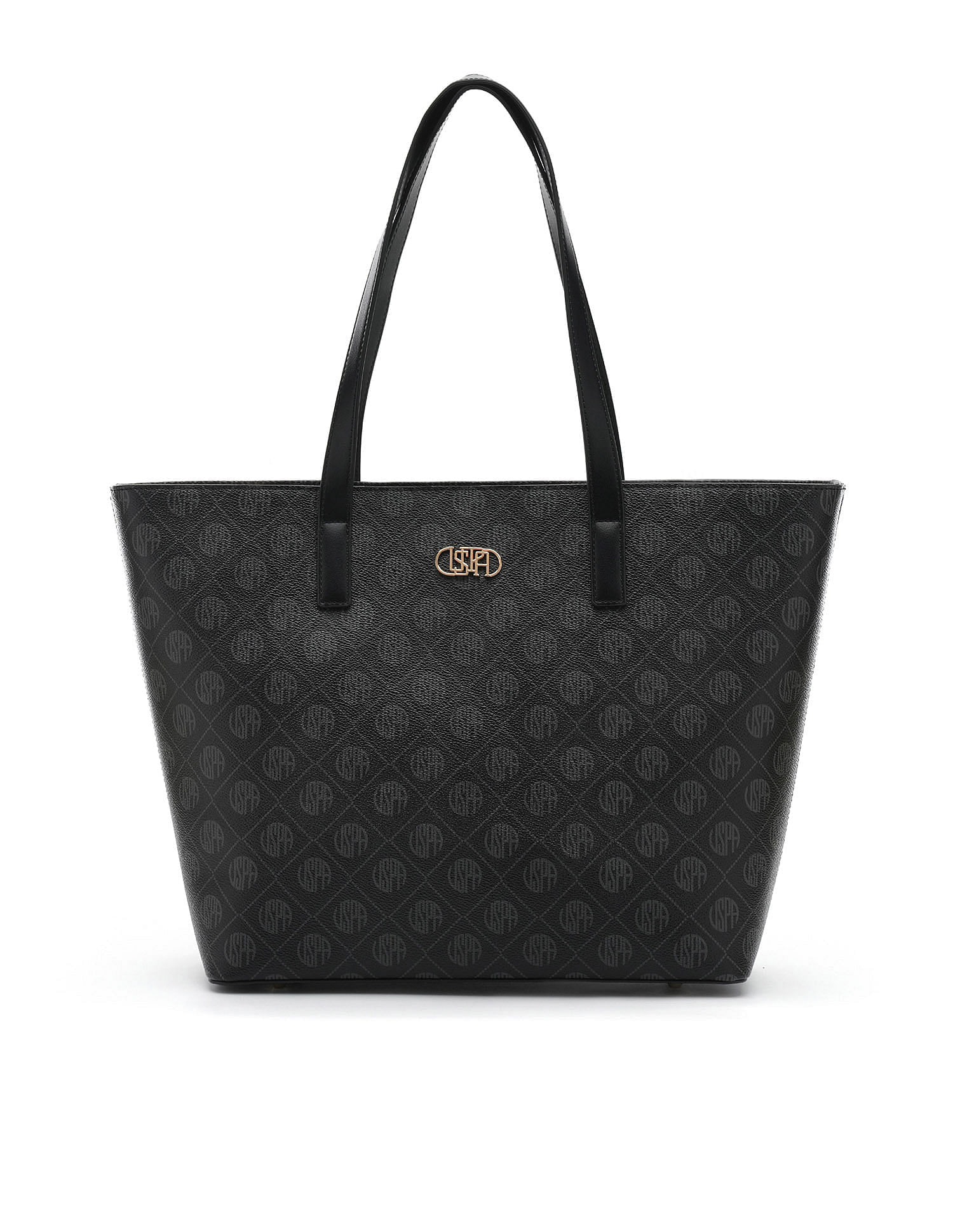 U.S. Polo Assn. Isla Monogram Tote Handbag