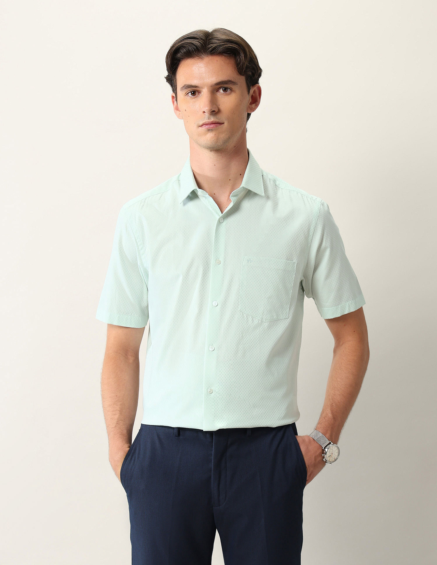Arrow Liberty Classic Fit Pure Cotton Ceremonial Shirt