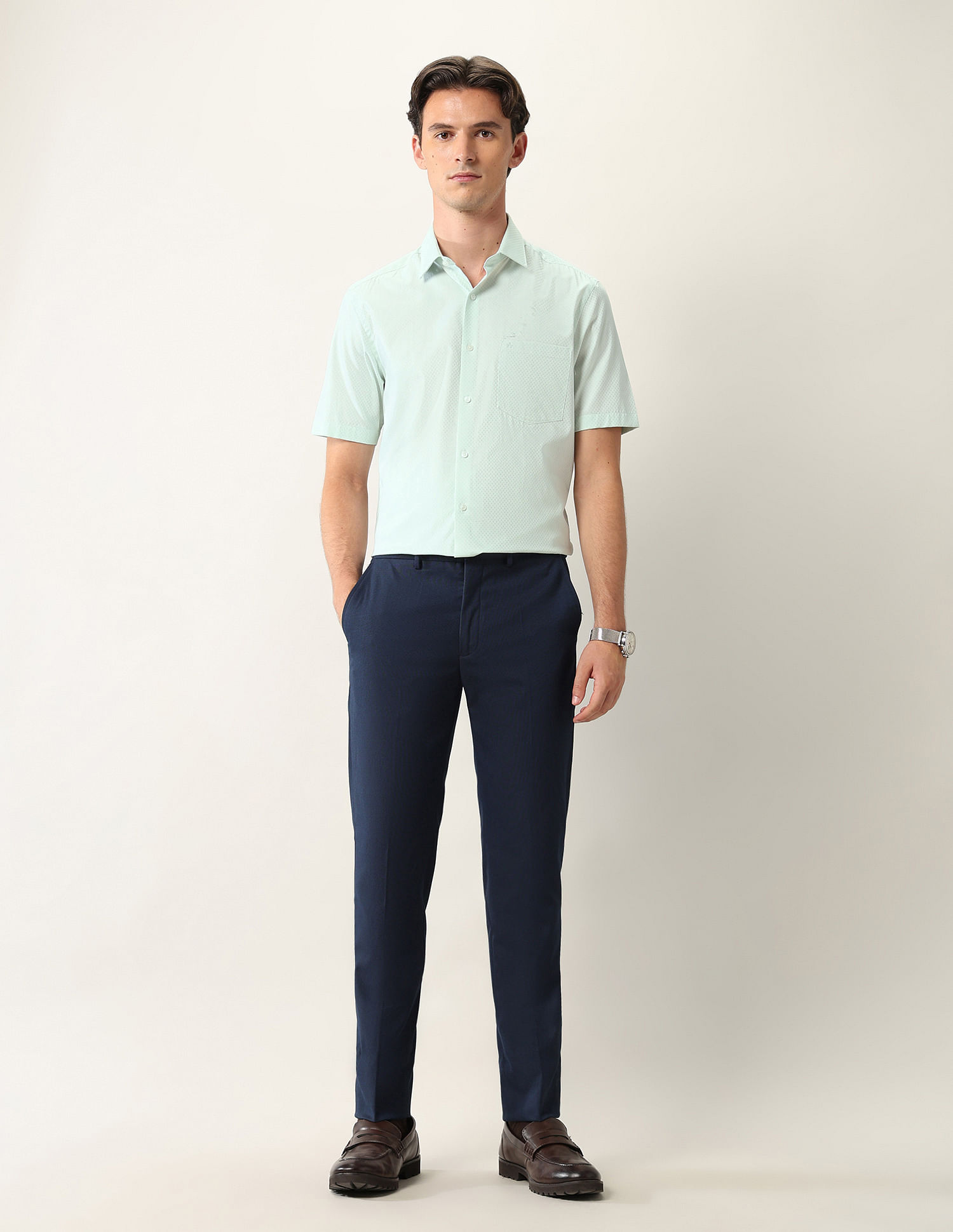Arrow Liberty Classic Fit Pure Cotton Ceremonial Shirt