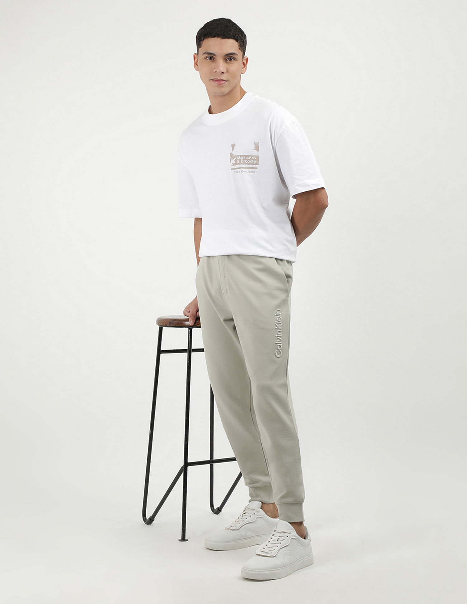 Calvin Klein Jeans Comfort Slim Solid Joggers
