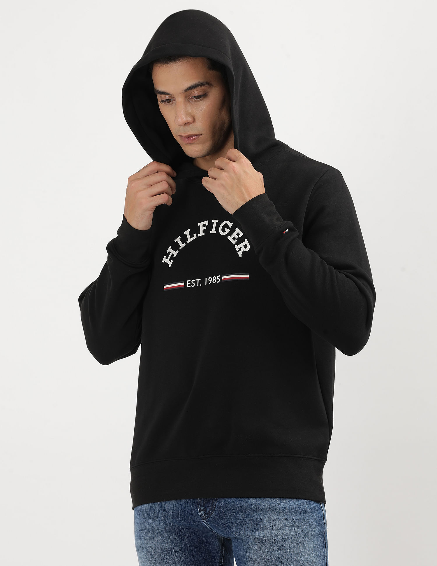 Tommy Hilfiger Roundall Logo Hooded Sweatshirt