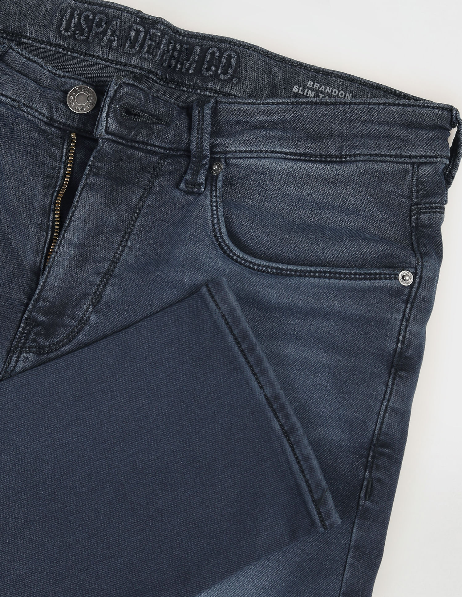 U.S. Polo Assn. Denim Co. Brandon Slim Tapered Fit Blue Jeans