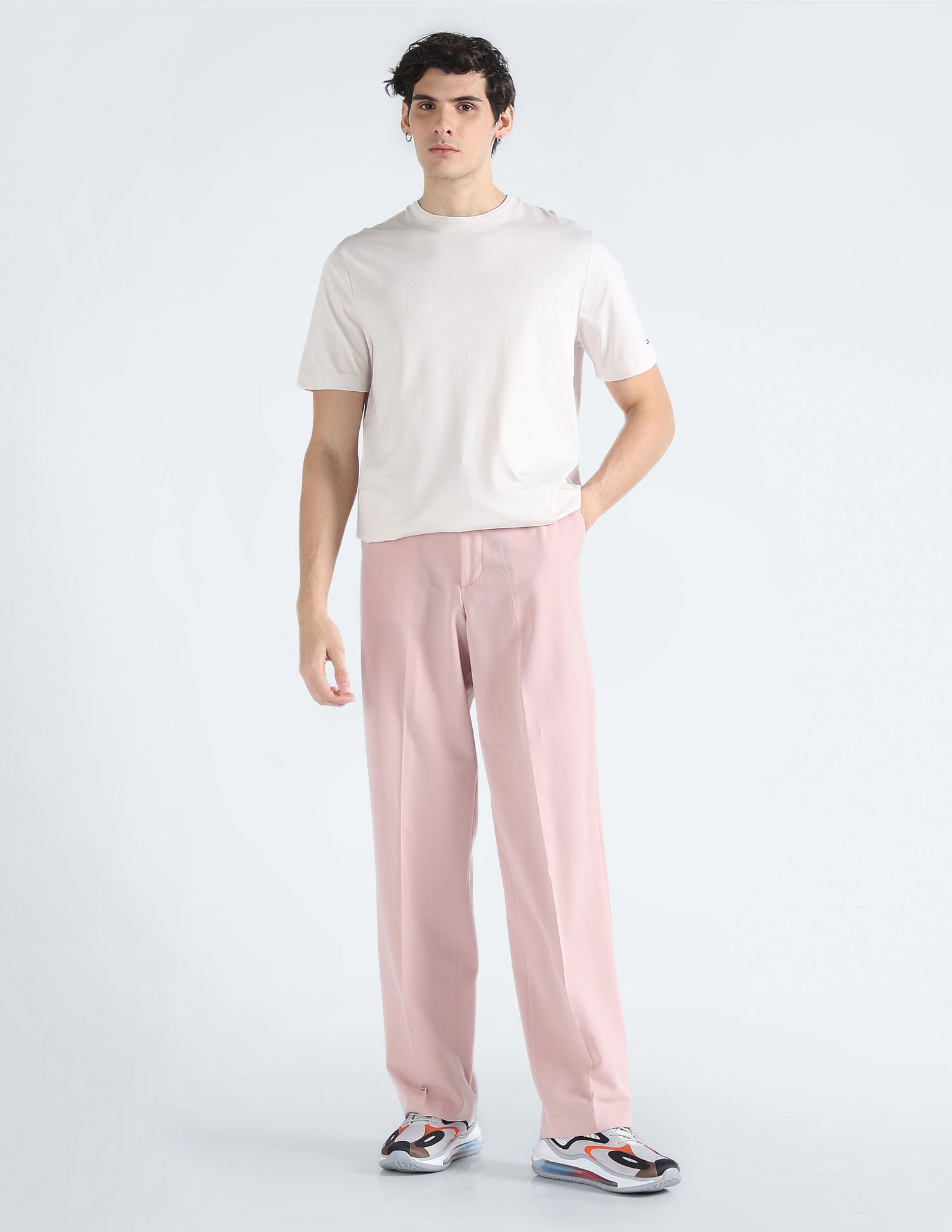Tommy Hilfiger Solid Cotton Mercerized T-Shirt