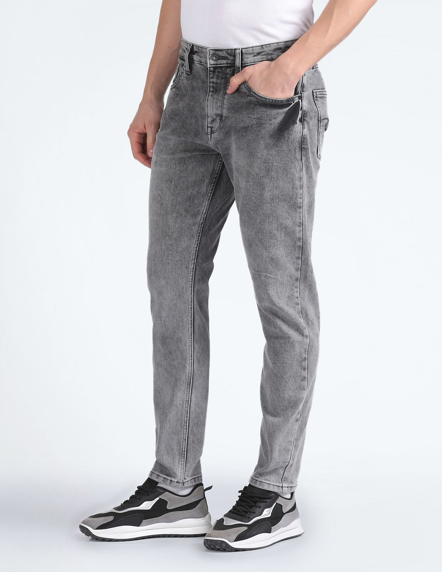 Flying Machine Low Rise Skinny Jackson Jeans