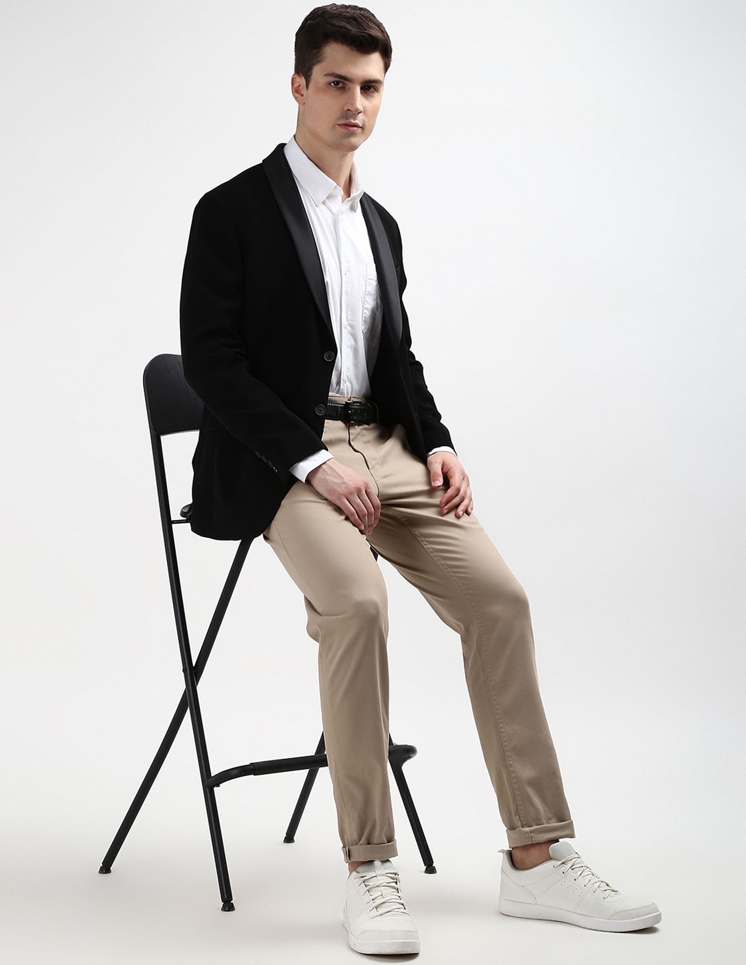Tommy Hilfiger Black Tuxedo Blazer