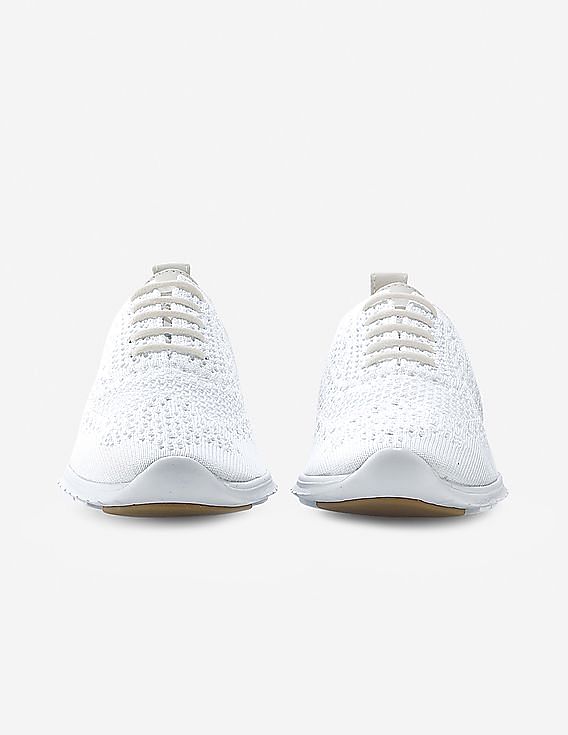 Cole Haan Women Off-White ZERØGRAND Wingtip Oxfords