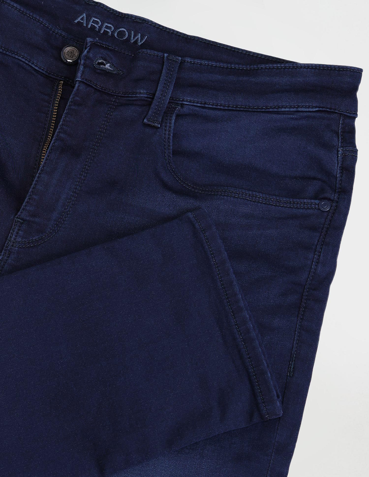 Arrow Sport Mid Rise Jameson Slim Fit Jeans