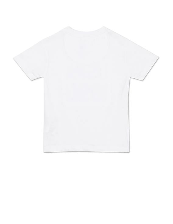 U.S. Polo Assn. Kids Boys Cotton Embossed Branding T-Shirt