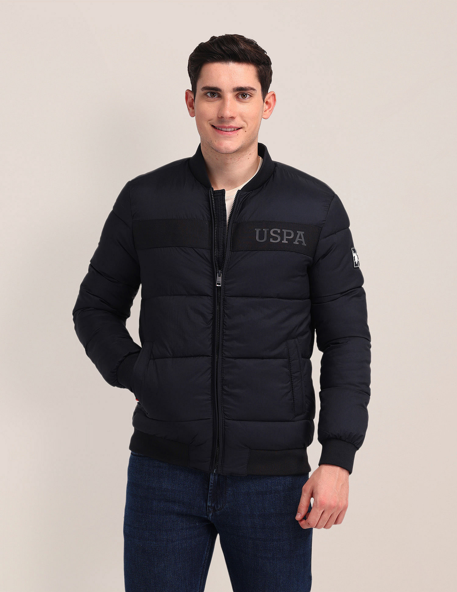 U.S. Polo Assn. USJCKS0710 NAVY Mens Jackets