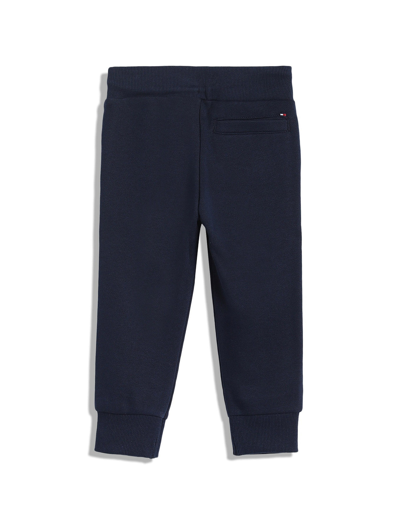 Tommy Hilfiger Kids Boys Solid Regular-Fit Cotton Trouser