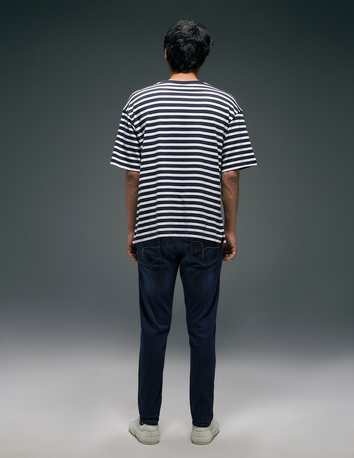 Flying Machine Jackson Super Skinny Fit Dark Washed Jeans