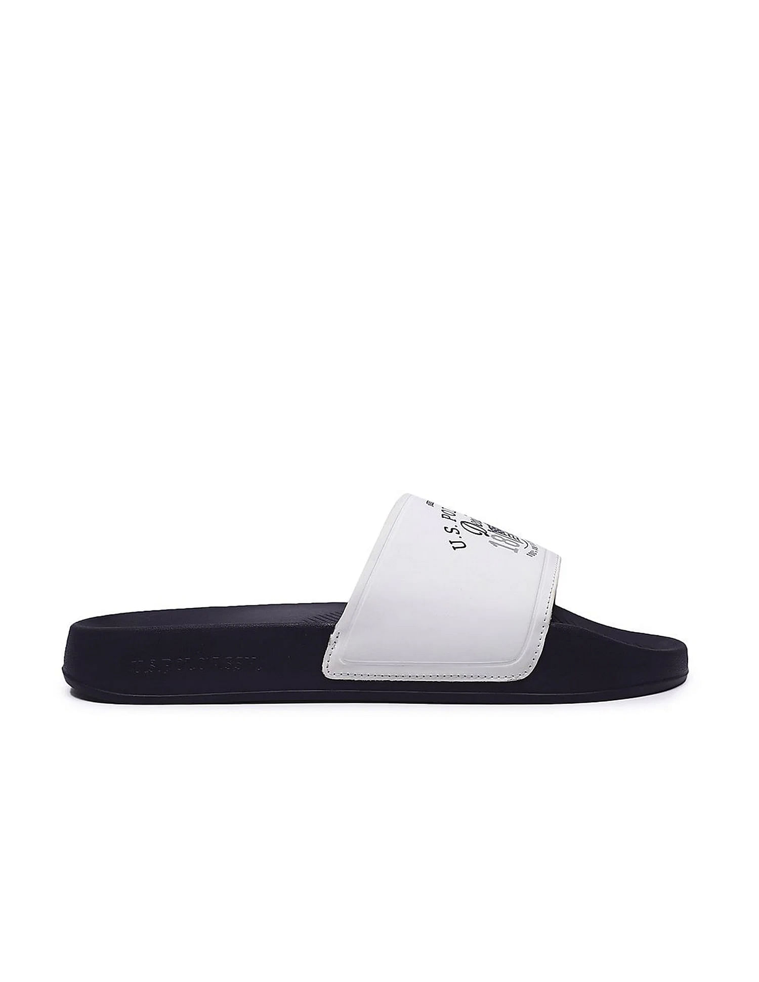 U.S. Polo Assn. Men Brand Print Toplin 4.0 Slides