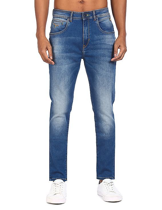 Flying Machine Washed F Lite Jogger Fit Jeans