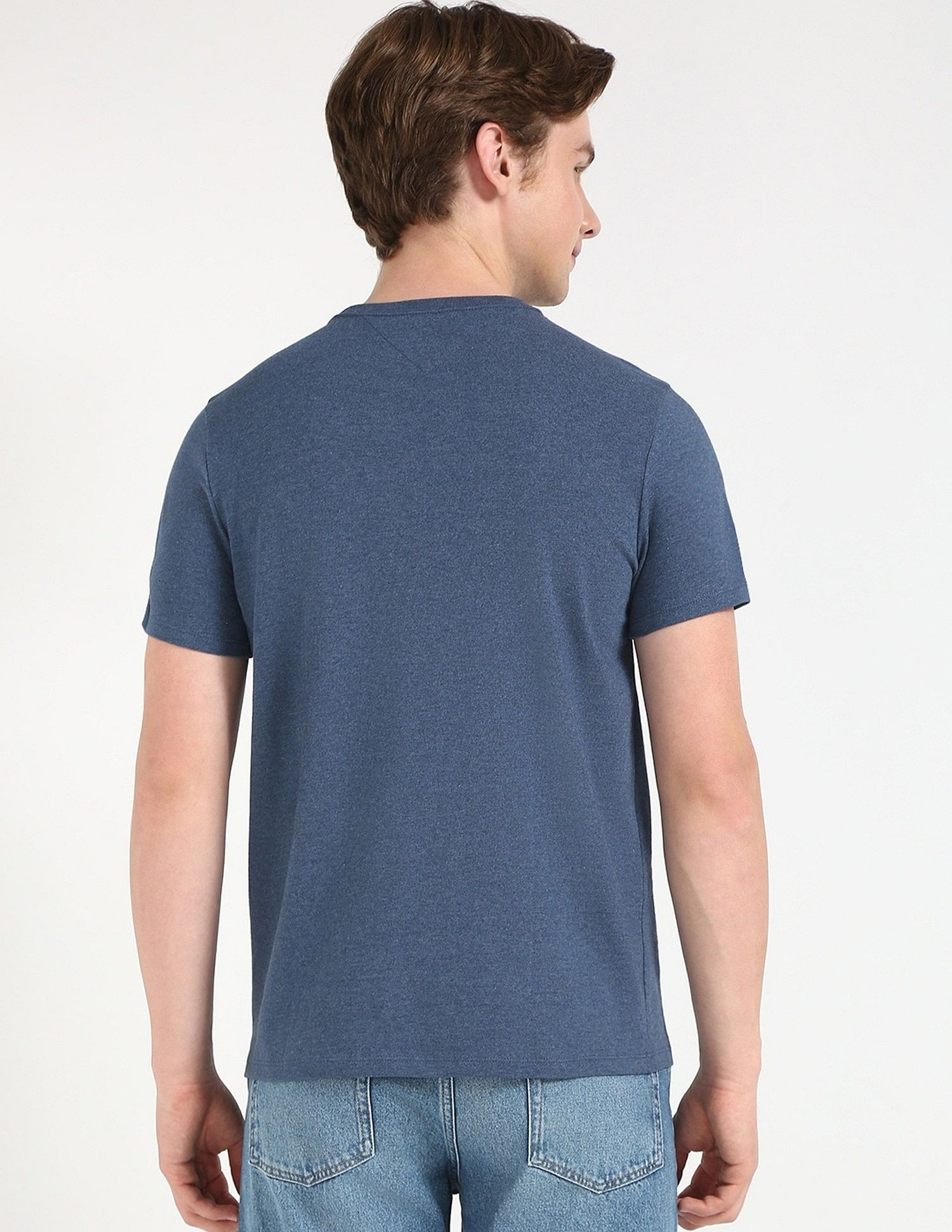 Tommy Hilfiger Embroidered Logo Regular-Fit Cotton T-Shirt