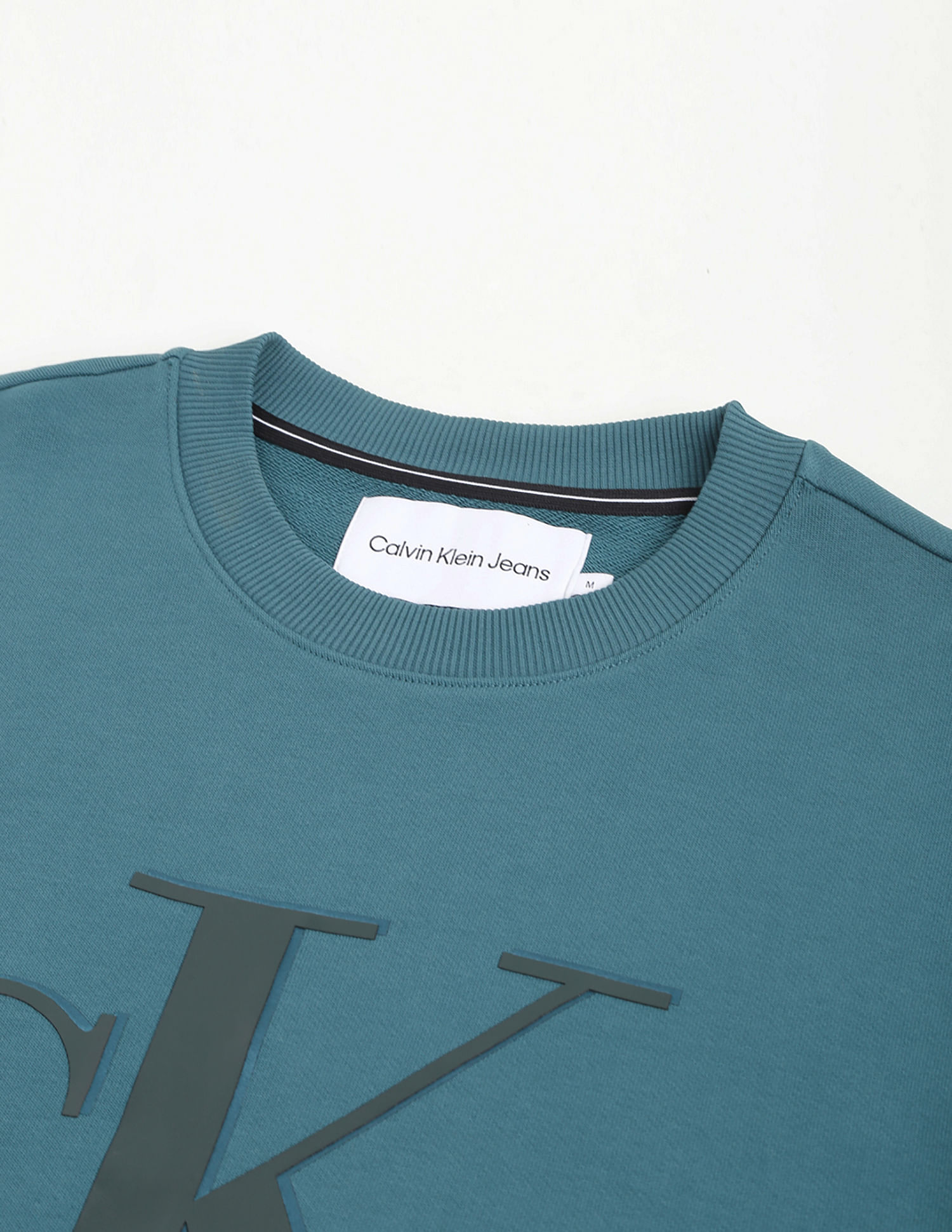 Calvin Klein Crew Neck Monogram Sweatshirt