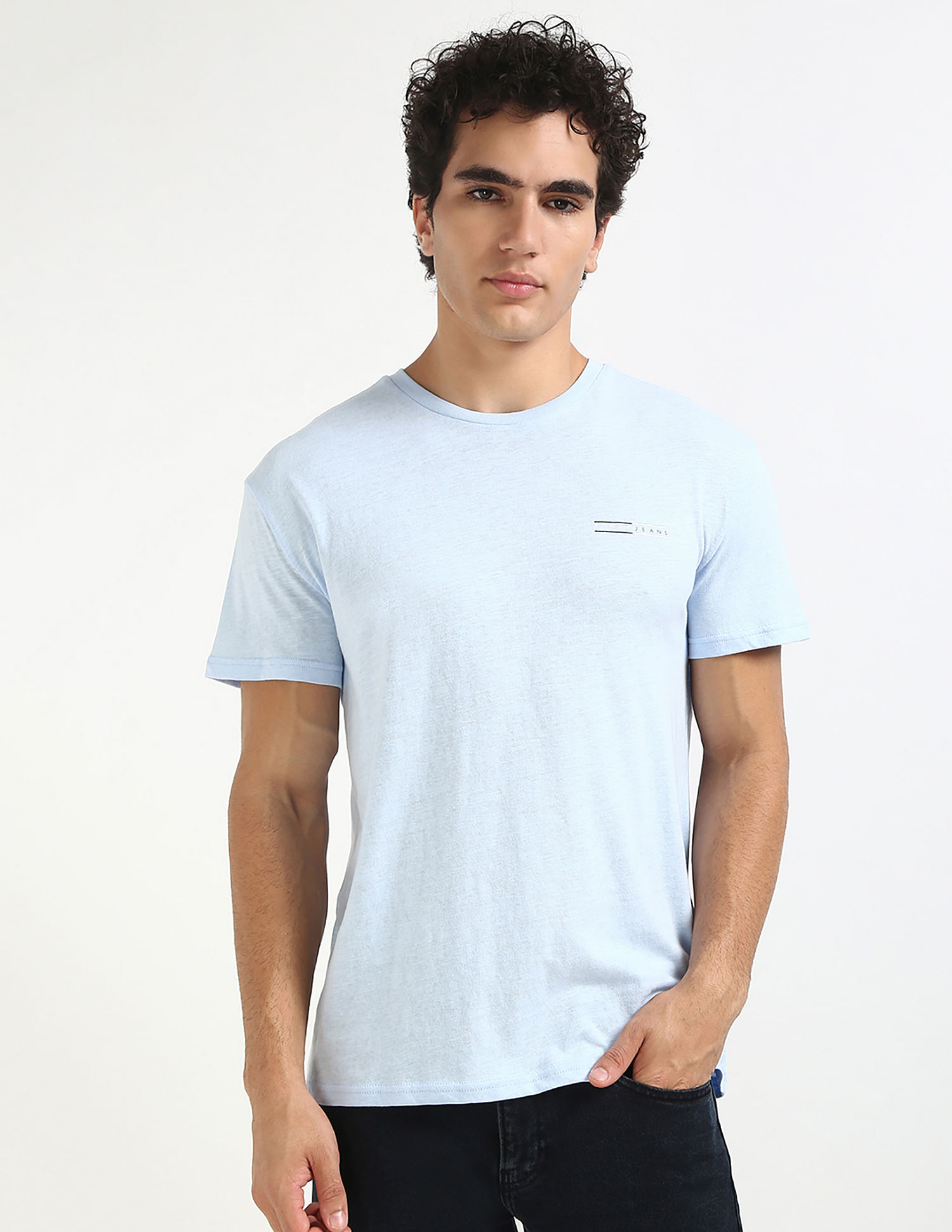Tommy Hilfiger Solid Regular-Fit Cotton T-Shirt