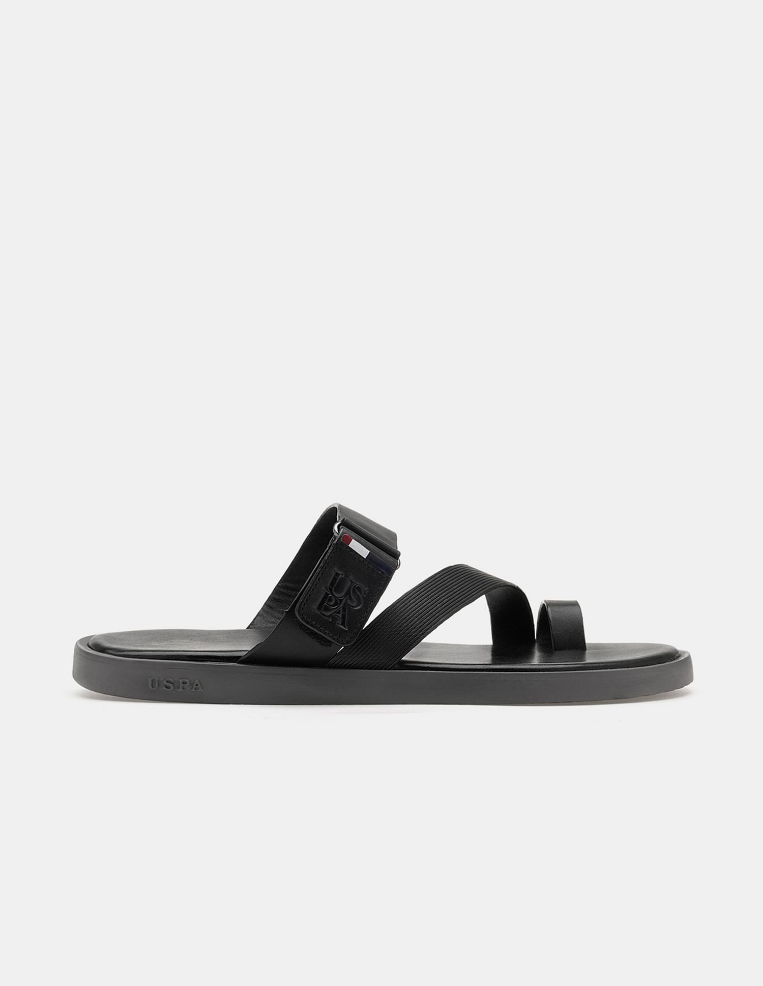 U.S. Polo Assn. Men Buckle Strap Javi Sandals