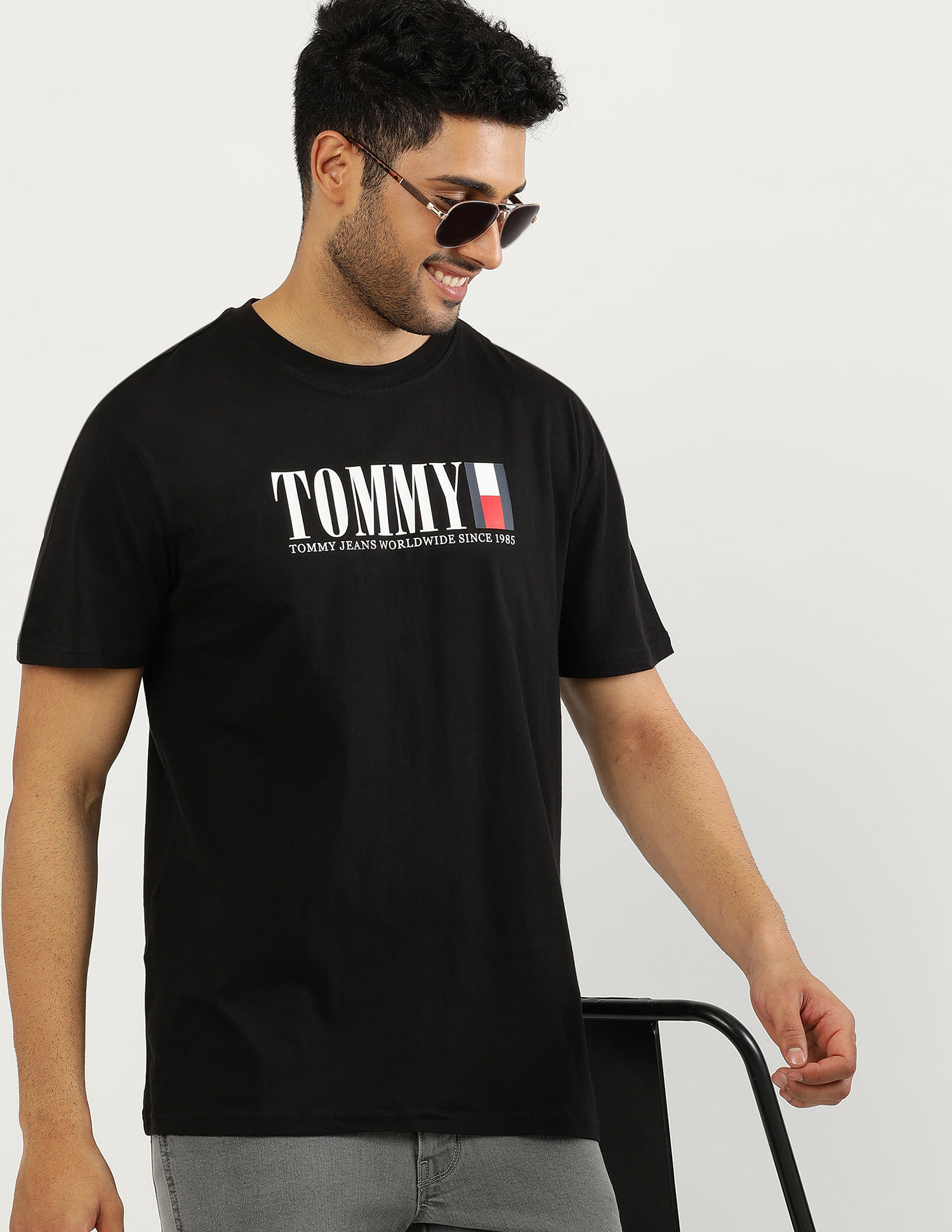 Tommy Hilfiger Crew Neck DNA Flag T-Shirt