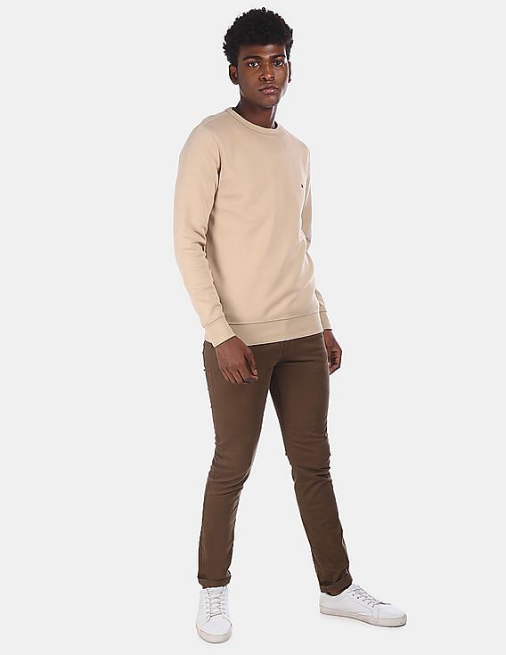 Tommy hilfiger clearance khaki sweatshirt