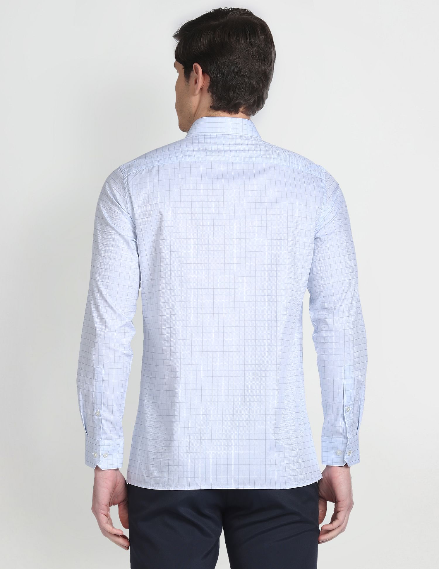 Arrow Graph Check Dobby Shirt
