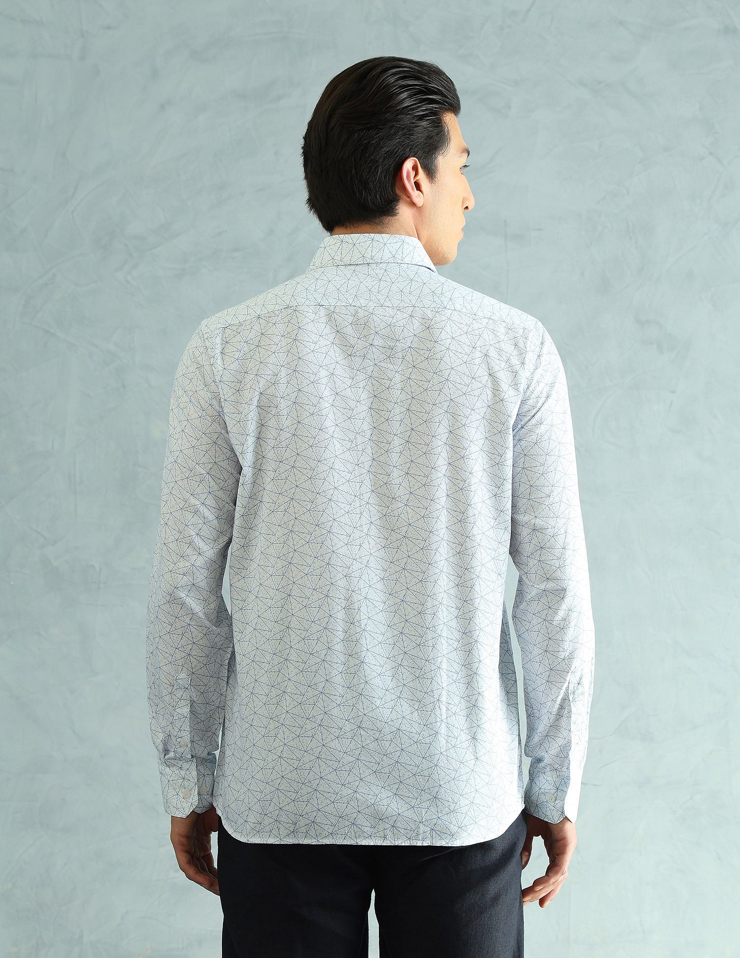 Arrow Smart Printed Shirt