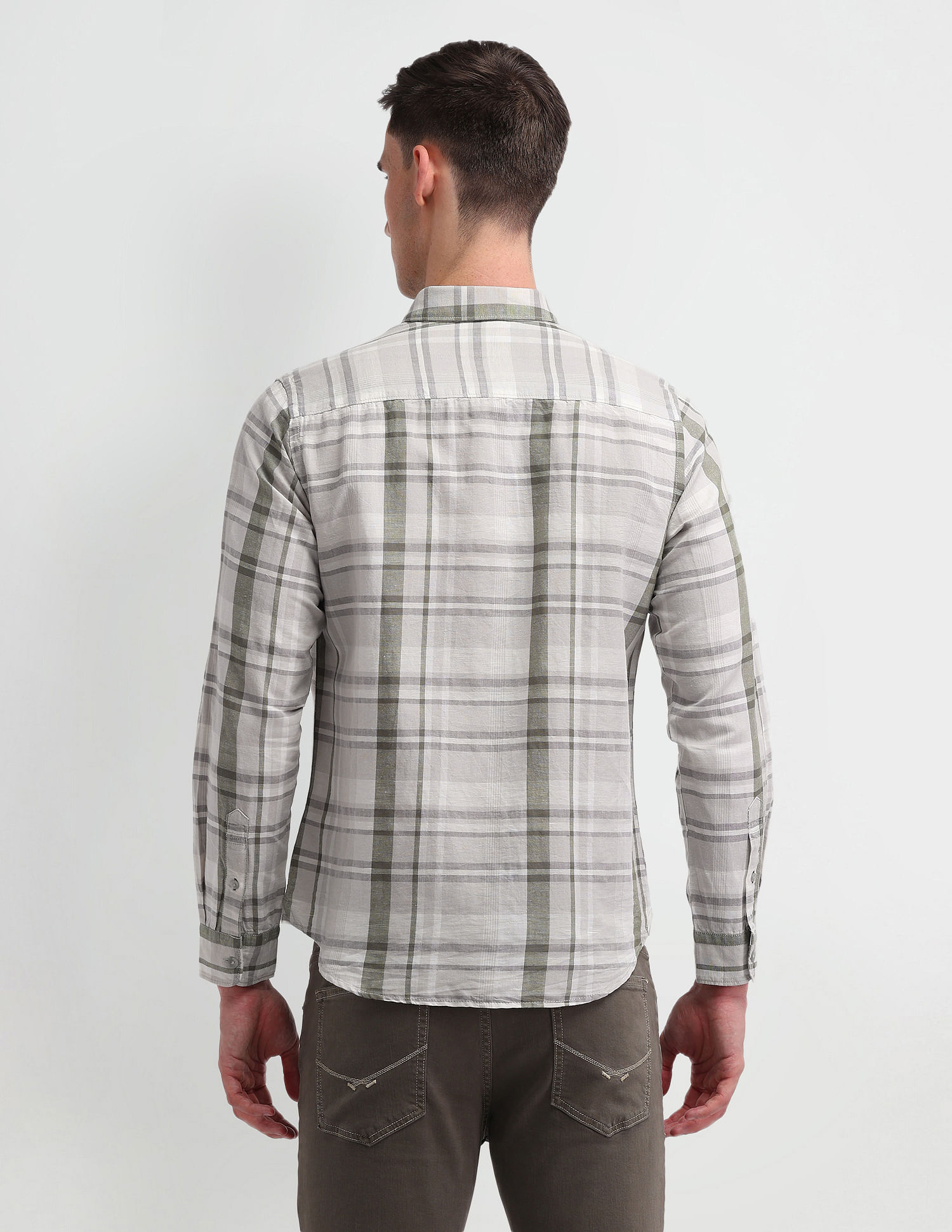 U.S. Polo Assn. Denim Co. Tartan Check Slim Fit Shirt