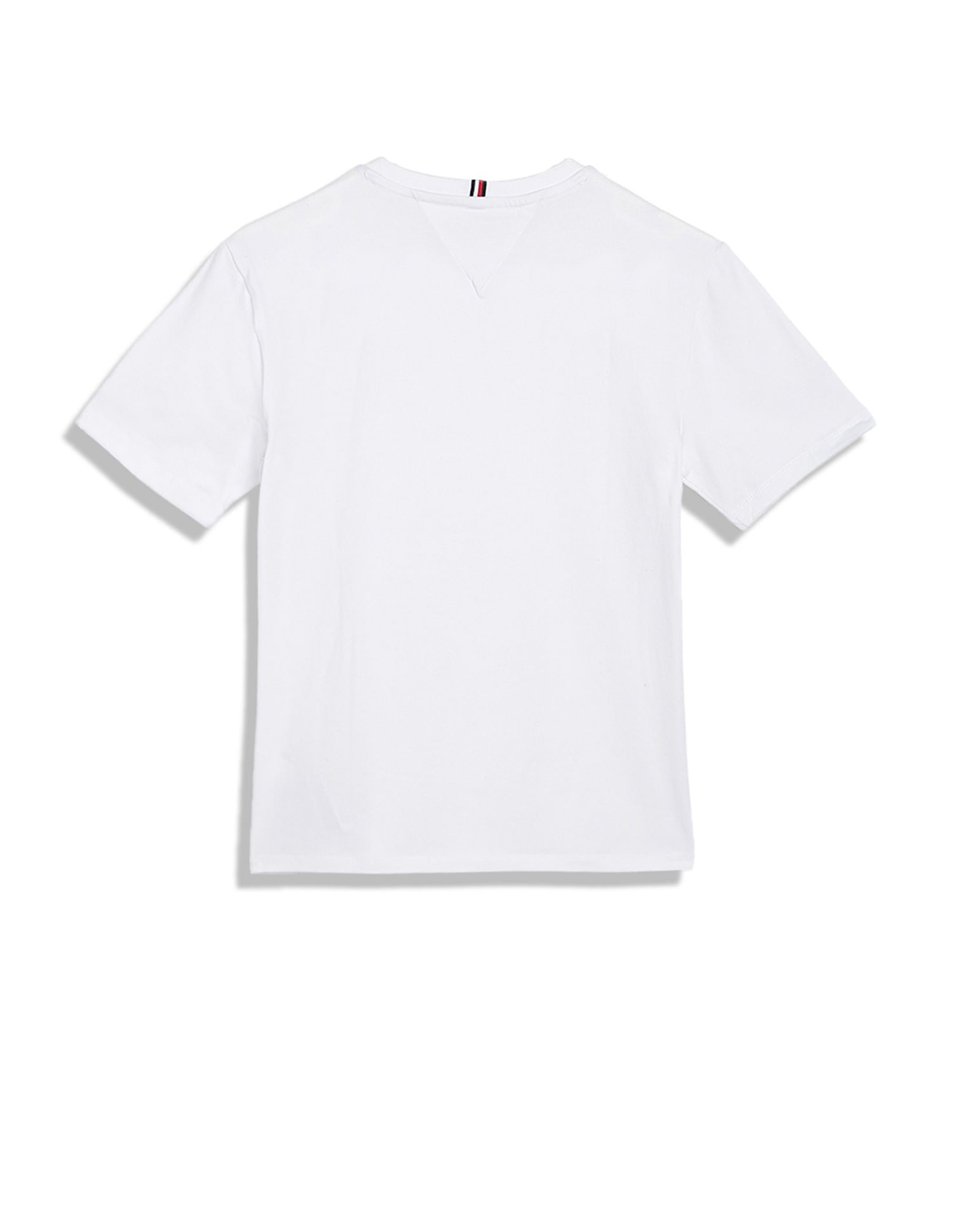Tommy Hilfiger Kids Boys Crew Neck Solid T-Shirt