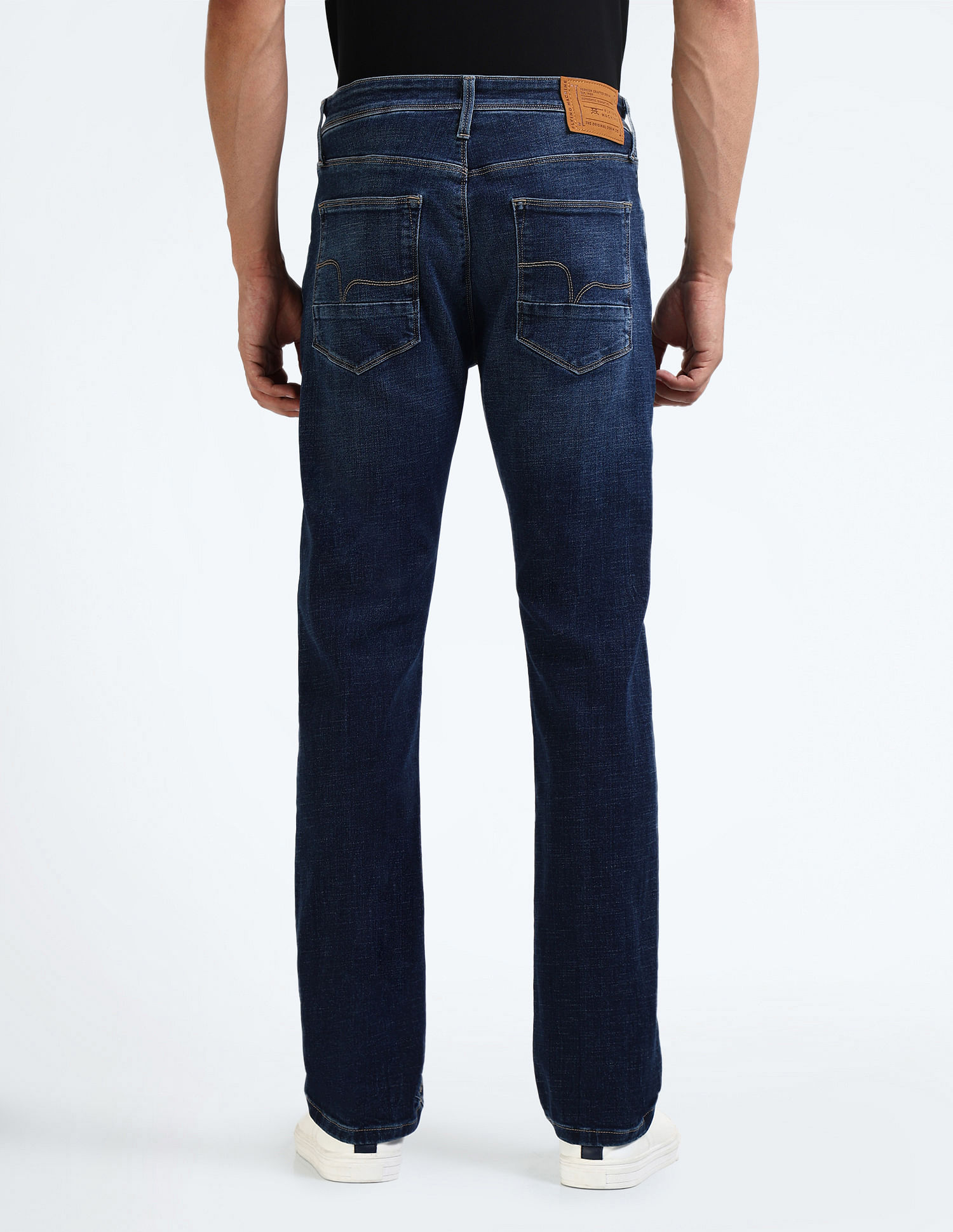 Flying Machine F-Jango Straight Fit Stone Wash Jeans