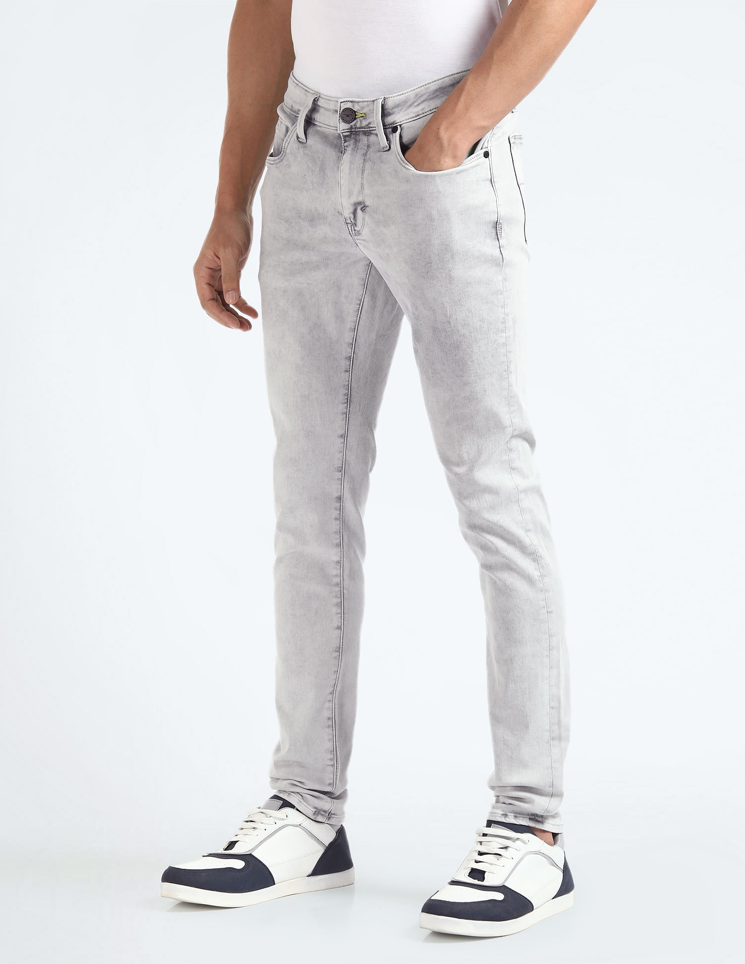 Flying Machine Low Rise Super Skinny F-Lite Jeans