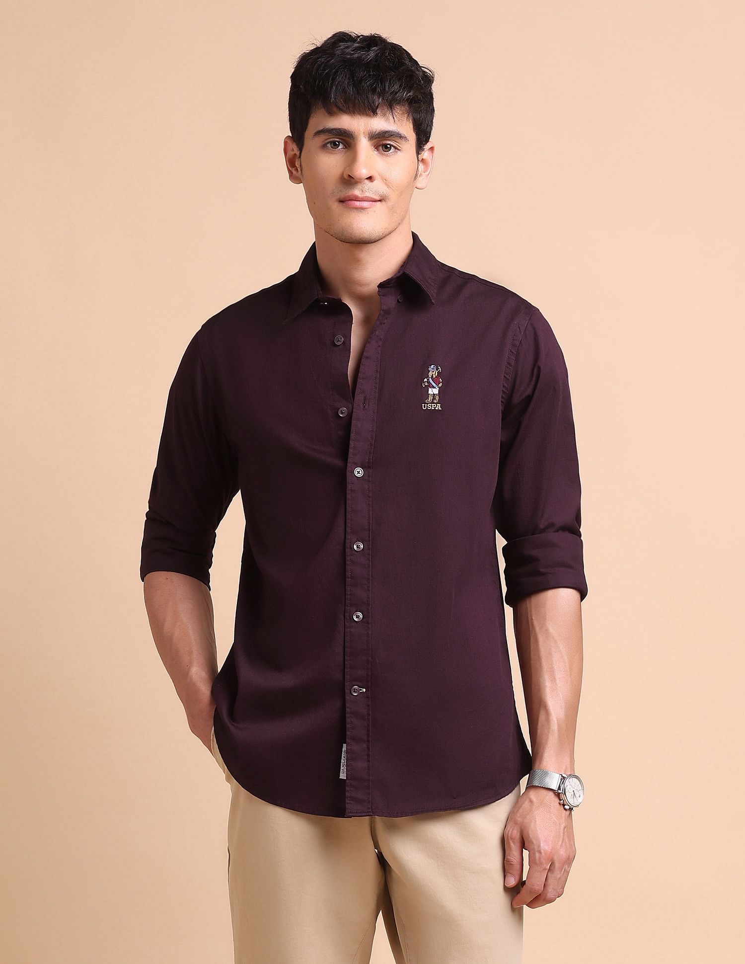 U.S. Polo Assn. Tailored Fit Button Down Shirt