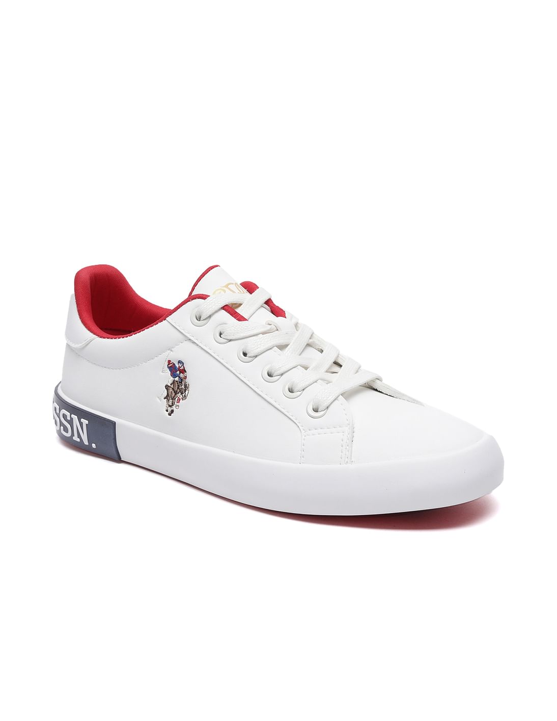 U.S. Polo Assn. Women Panelled Solid Lace Up Aubrey Sneakers