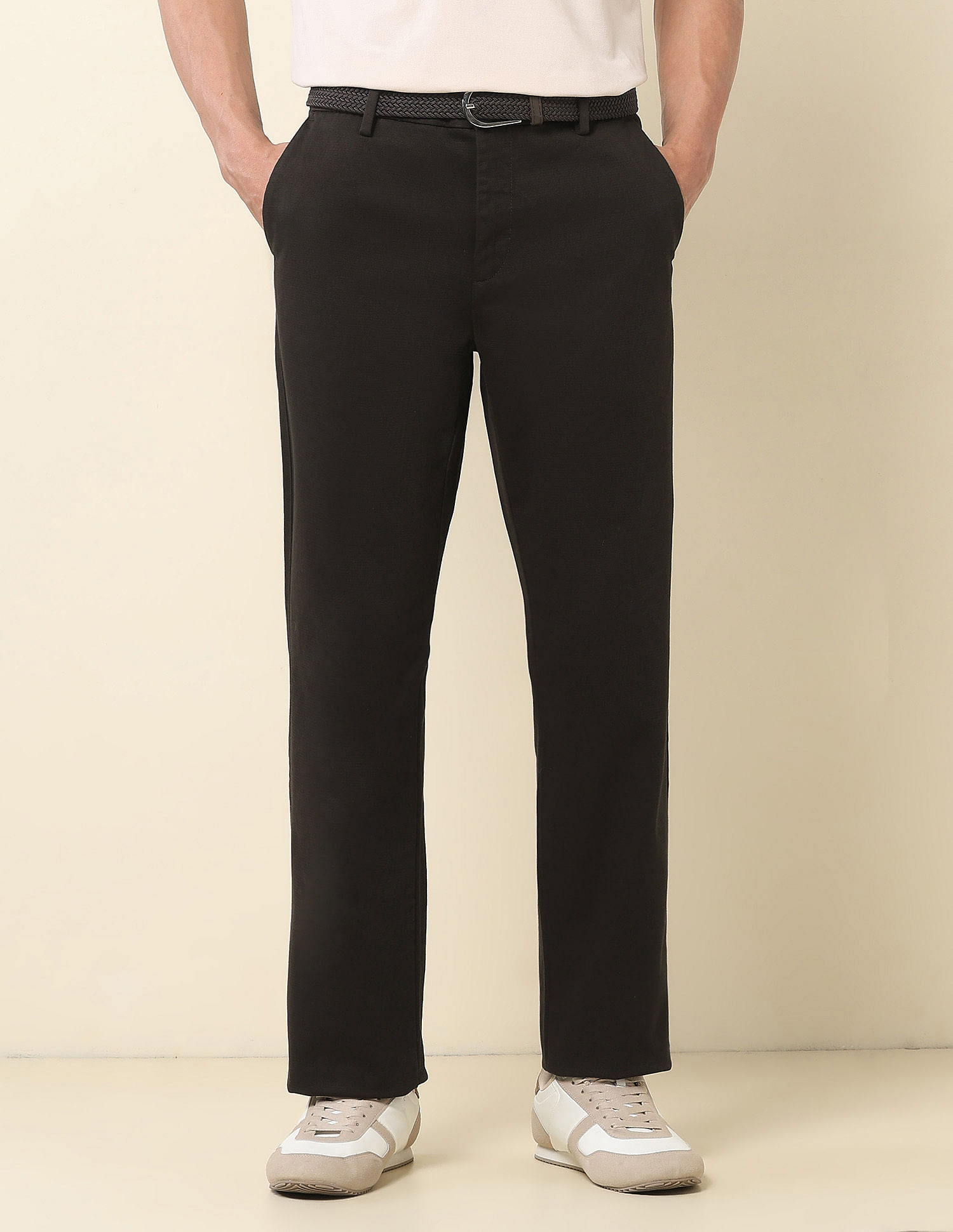 U.S. Polo Assn. Riley Straight Fit Dobby Trousers