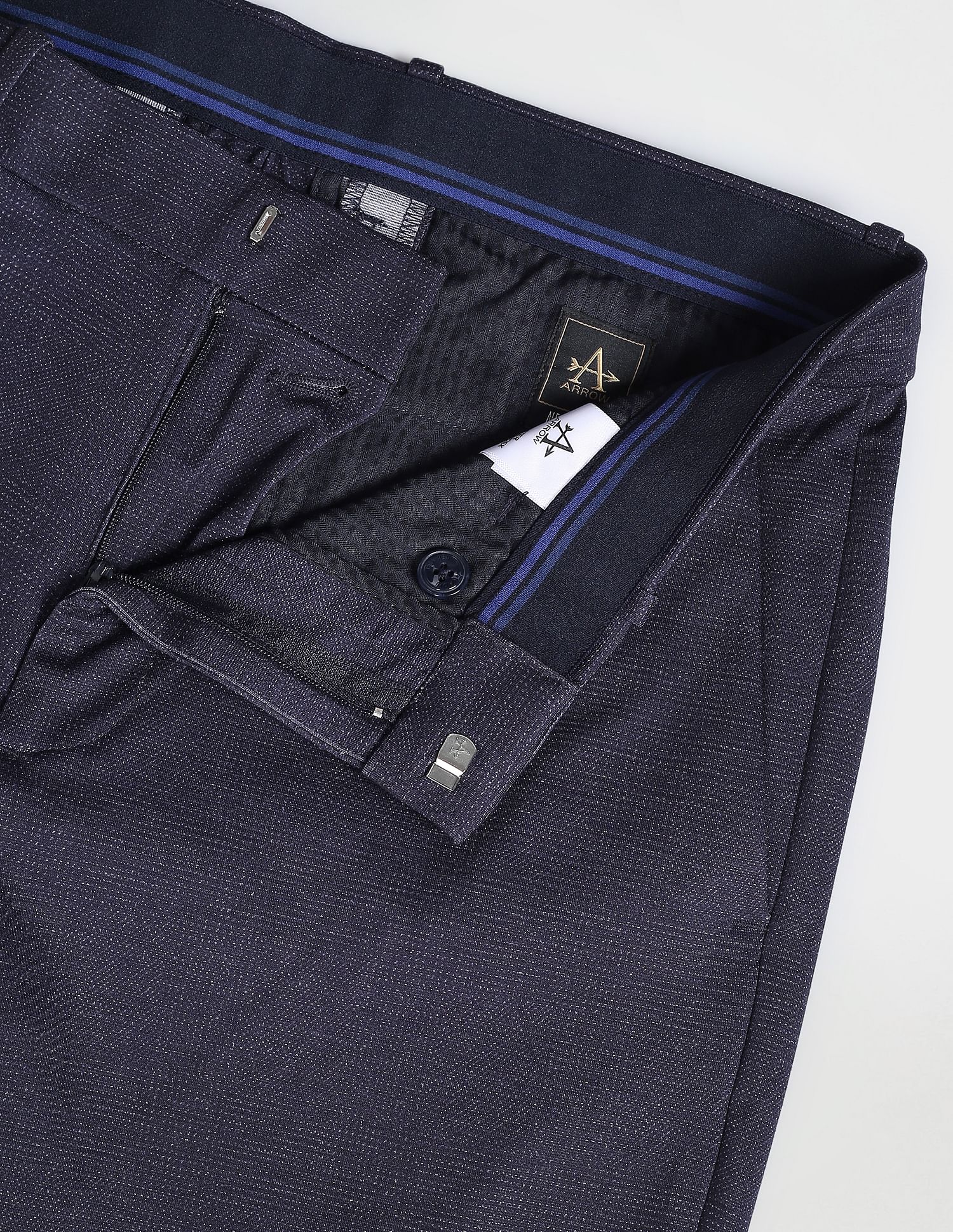 Arrow Newyork Super Slim Fit Autoflex Trousers
