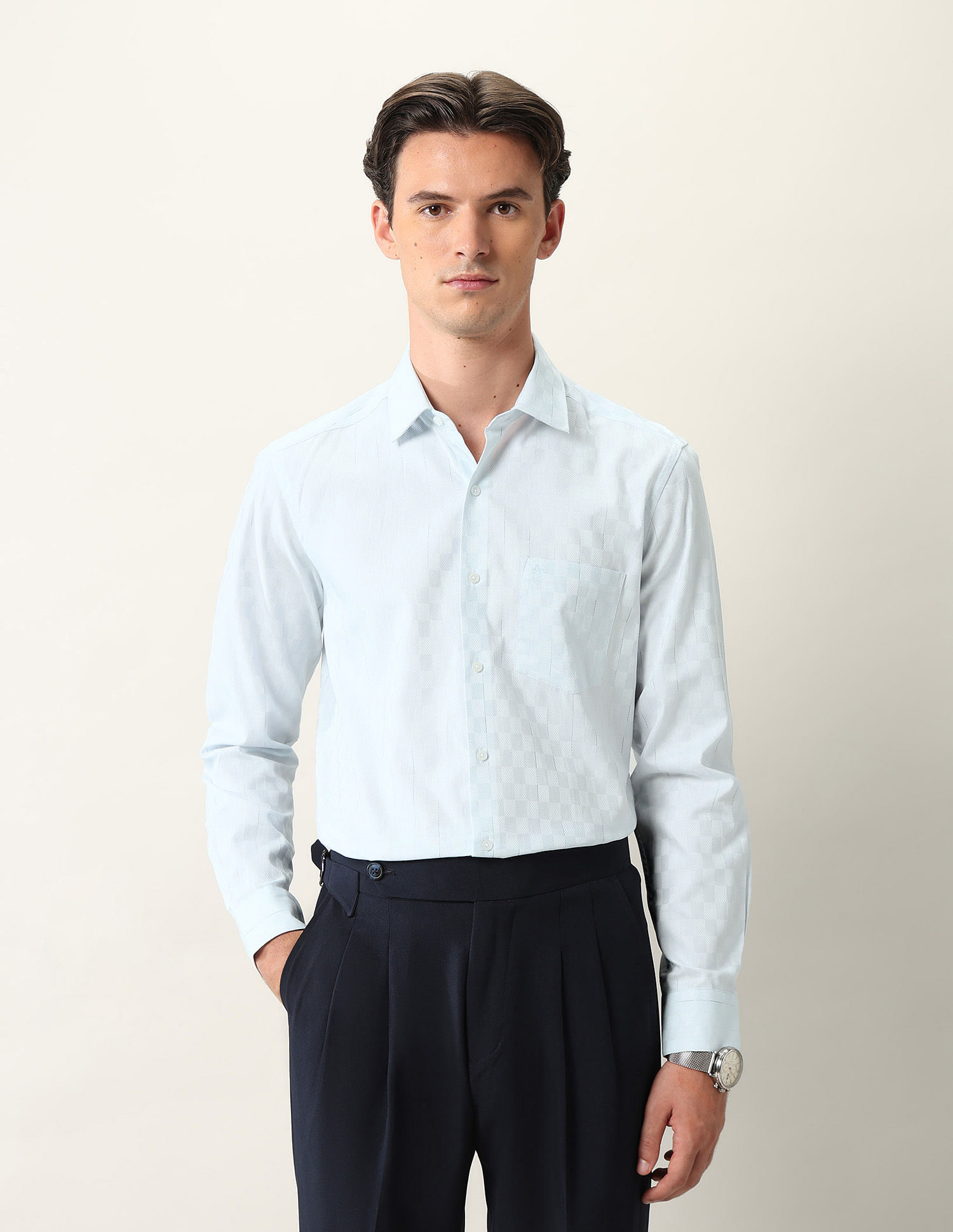 Arrow Textured Dobby Ceremonial Shirt