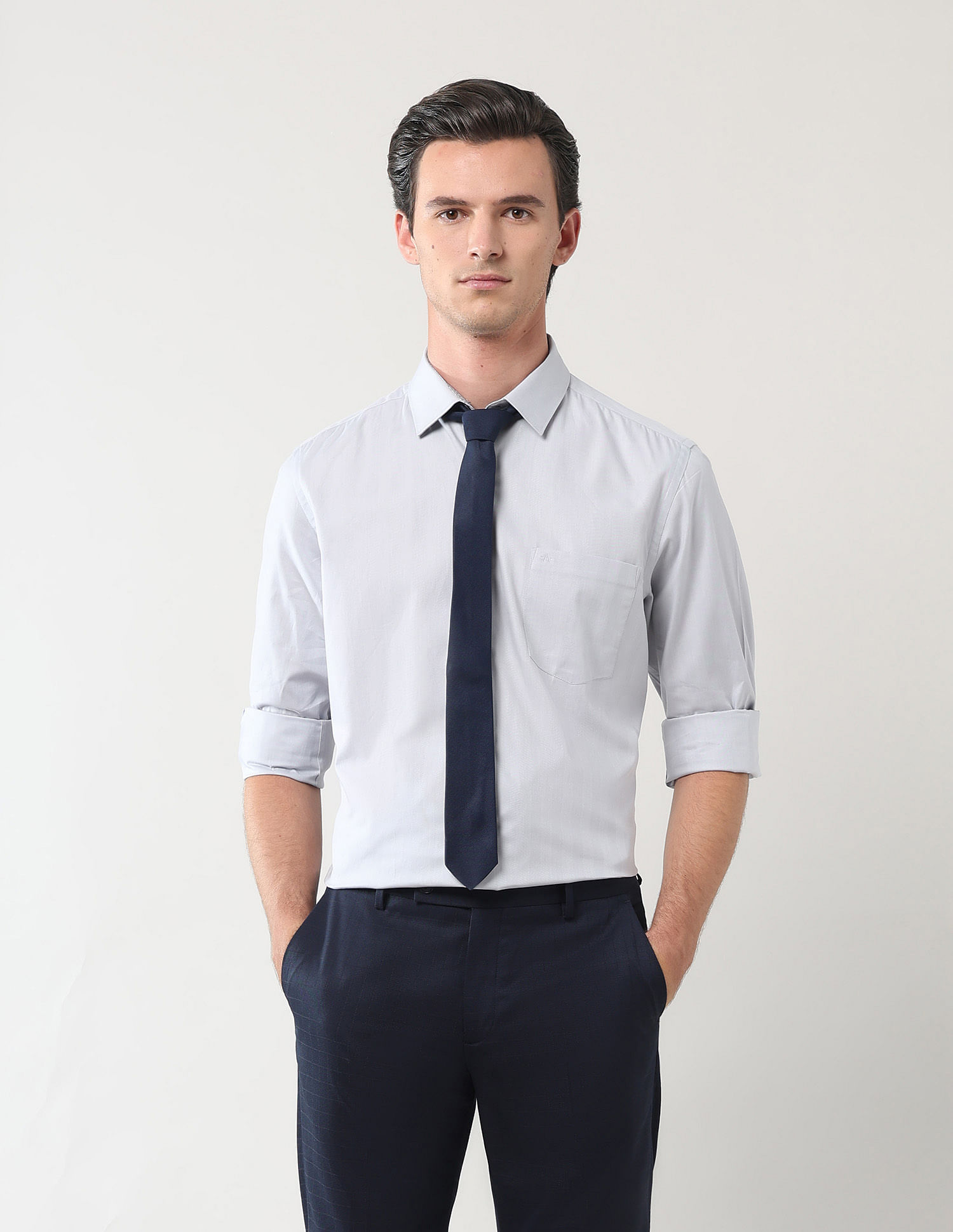Arrow Pure Cotton Liberty Classic Fit Shirt