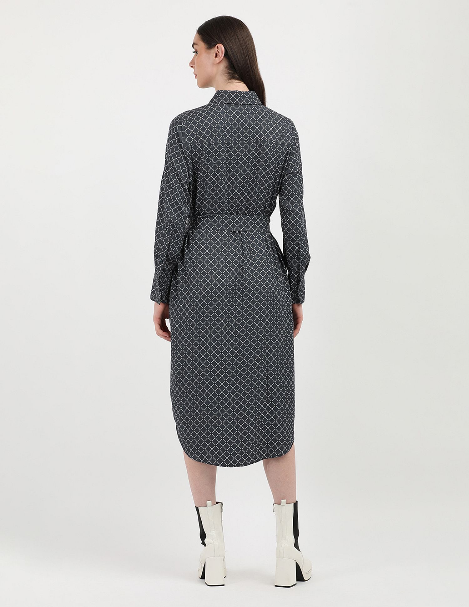 Tommy Hilfiger Diamond Monotype shirt Dress