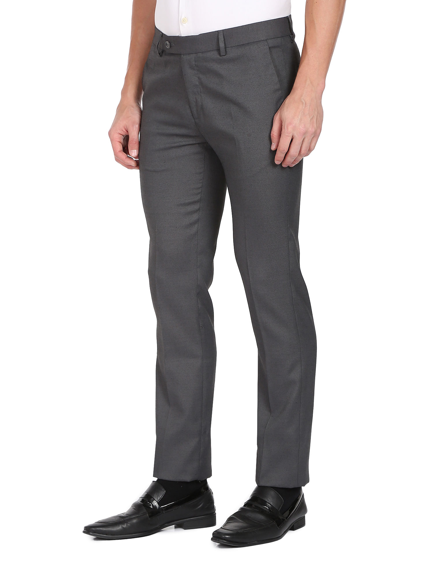 Formal Pants for Men  Mens Slim fit Formal Pant  Office wear Trousers  Dark  Grey