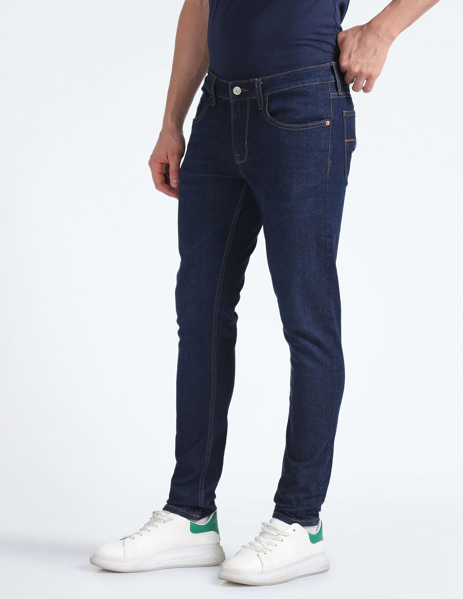 Flying Machine Jackson Skinny Fit Low Rise Jeans