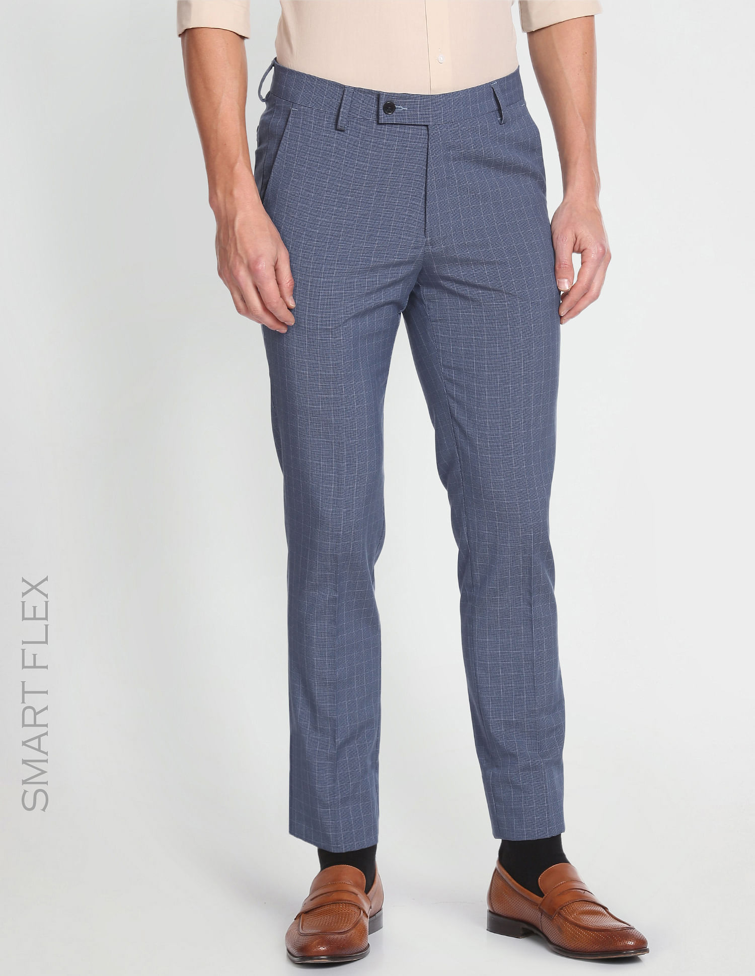 Buy Indian Terrain Men Skinny Fit Trousers - Trousers for Men 20598974 |  Myntra