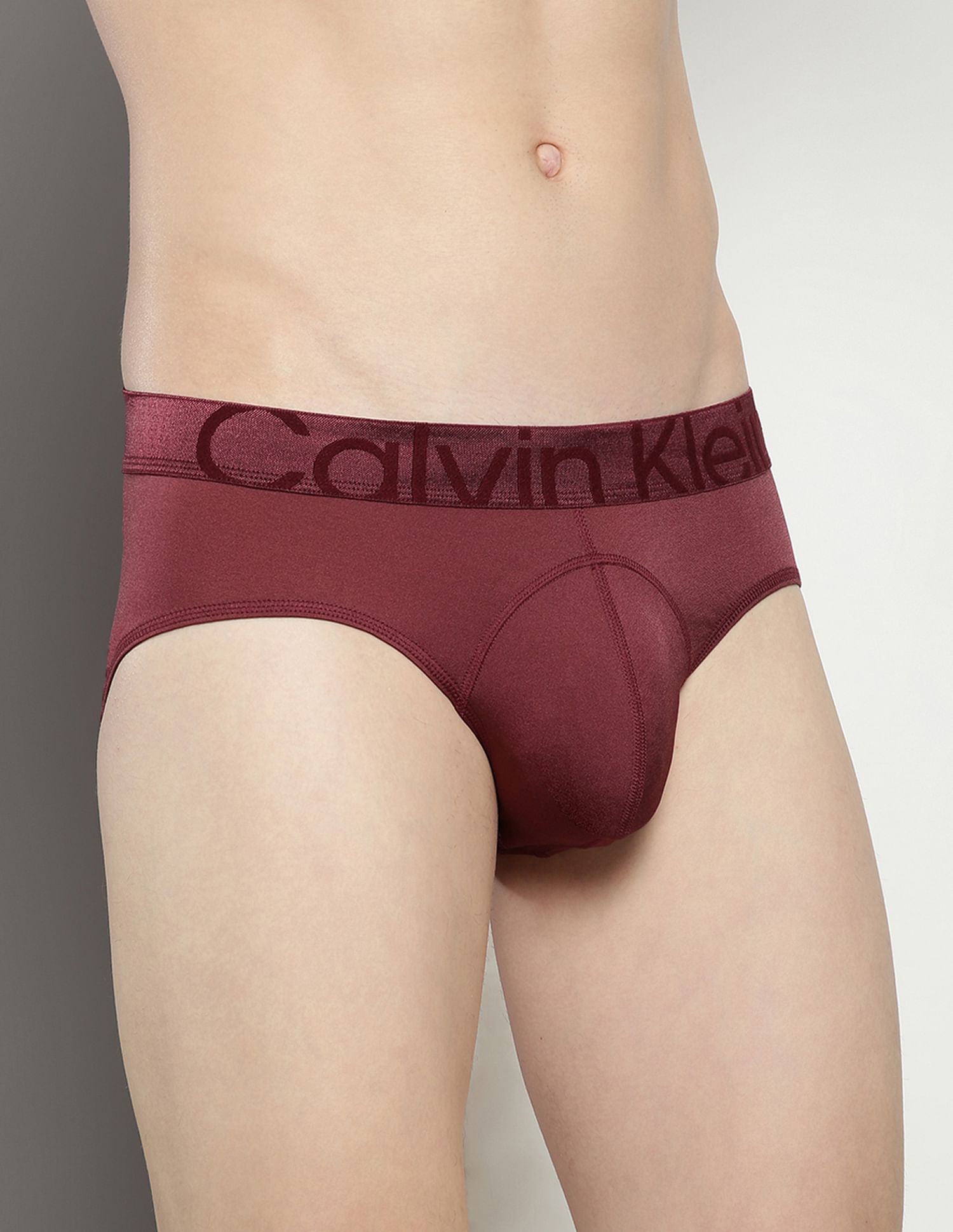 Buy Calvin Klein Underwear Mid Rise Solid Briefs NNNOW